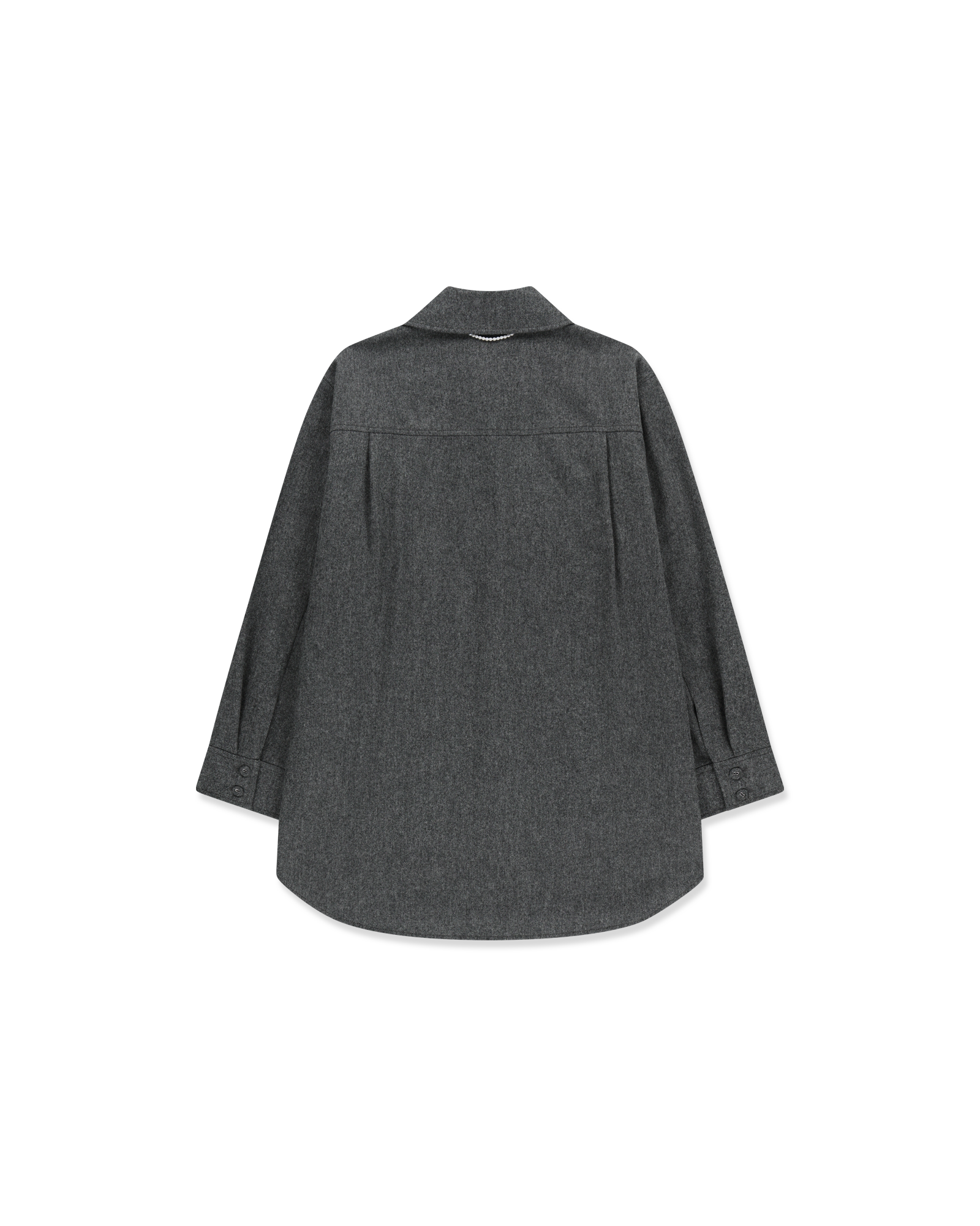 Kimhe Kim - Victor Shirt (Grey) product image 14 | TRAB K-Fashion Australia