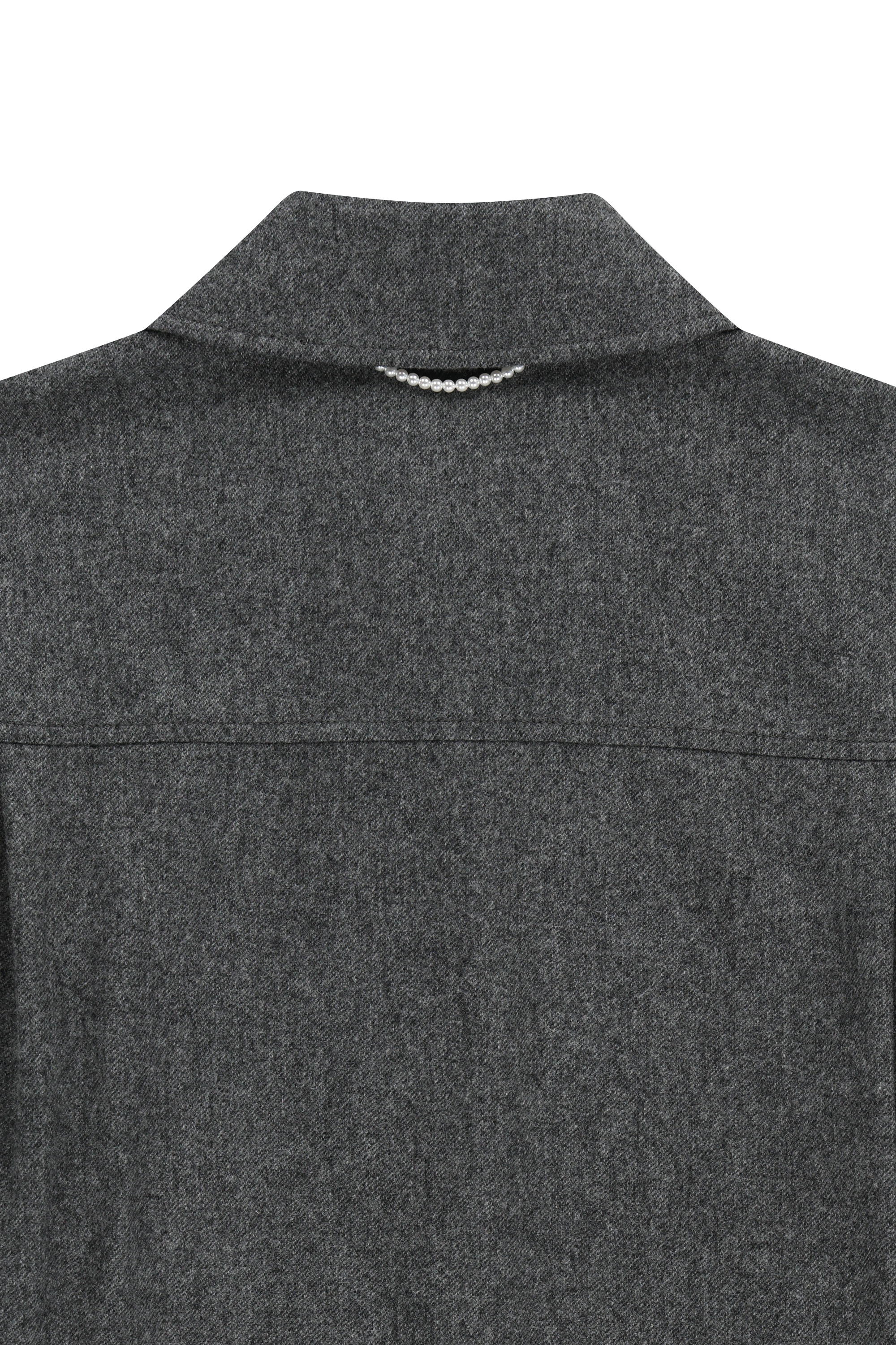 Kimhe Kim - Victor Shirt (Grey) product image 16 | TRAB K-Fashion Australia