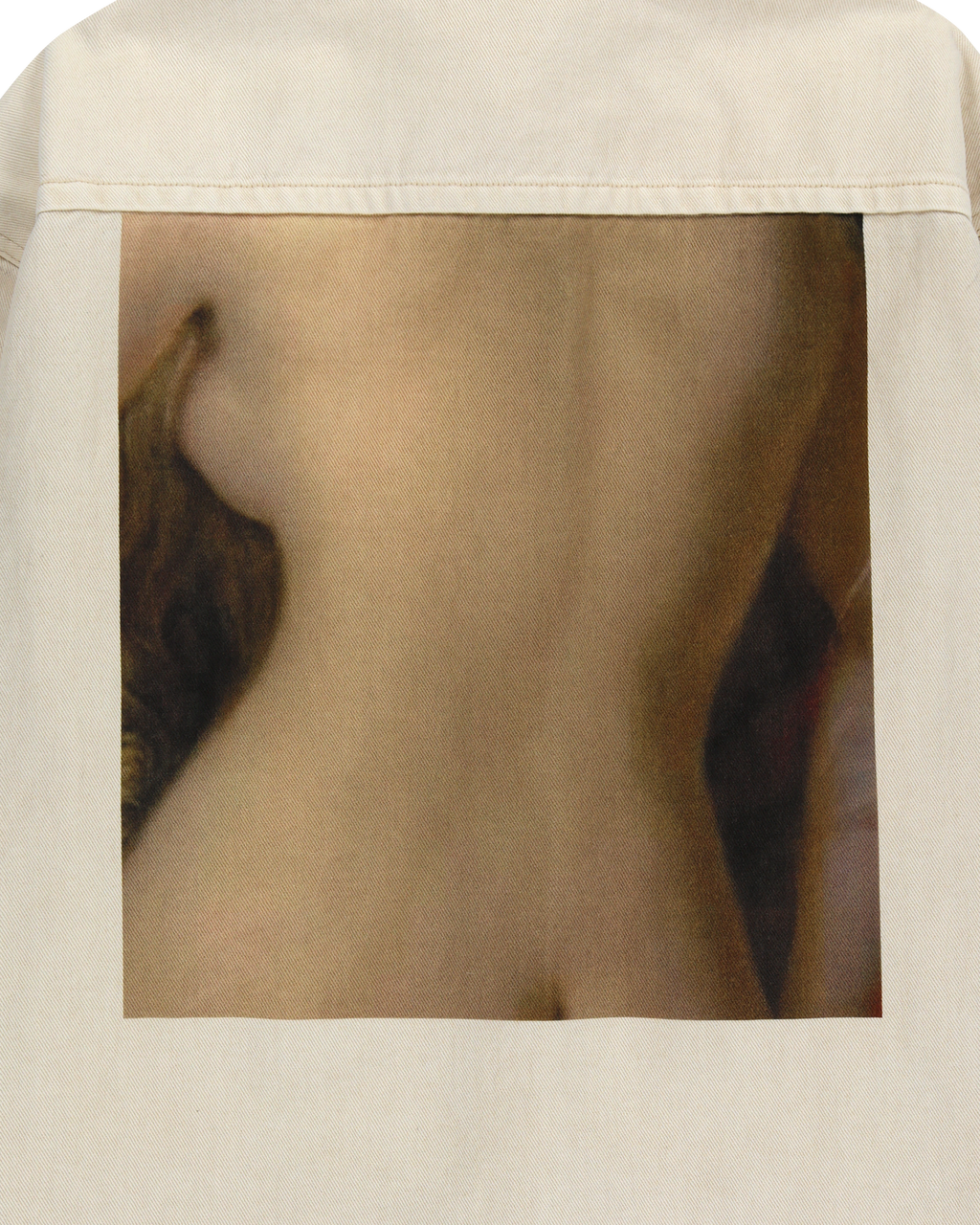 Kimhe Kim - Canvas Painting Shirt (Ivory) product image 4 | TRAB K-Fashion Australia