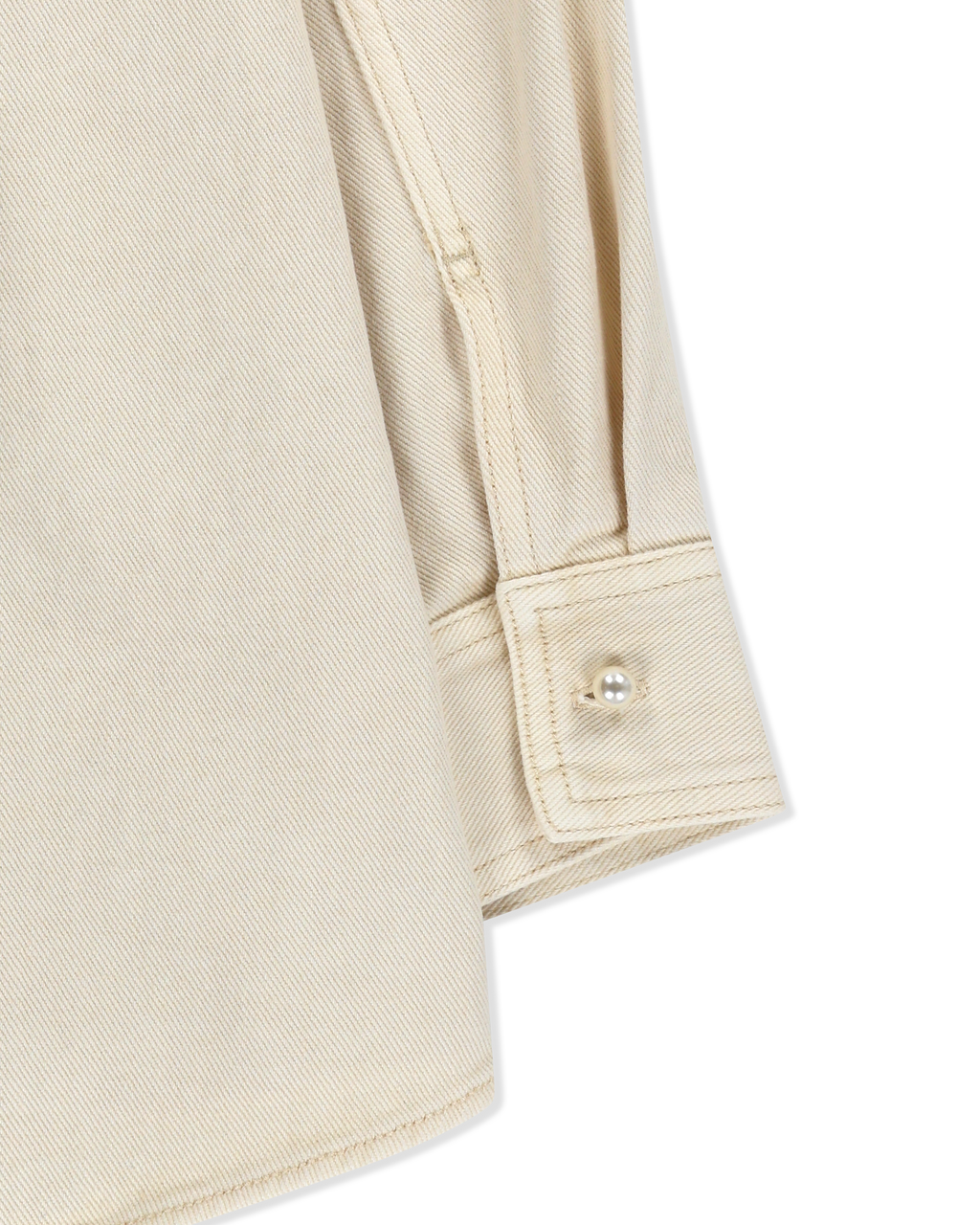 Kimhe Kim - Canvas Painting Shirt (Ivory) product image 5 | TRAB K-Fashion Australia