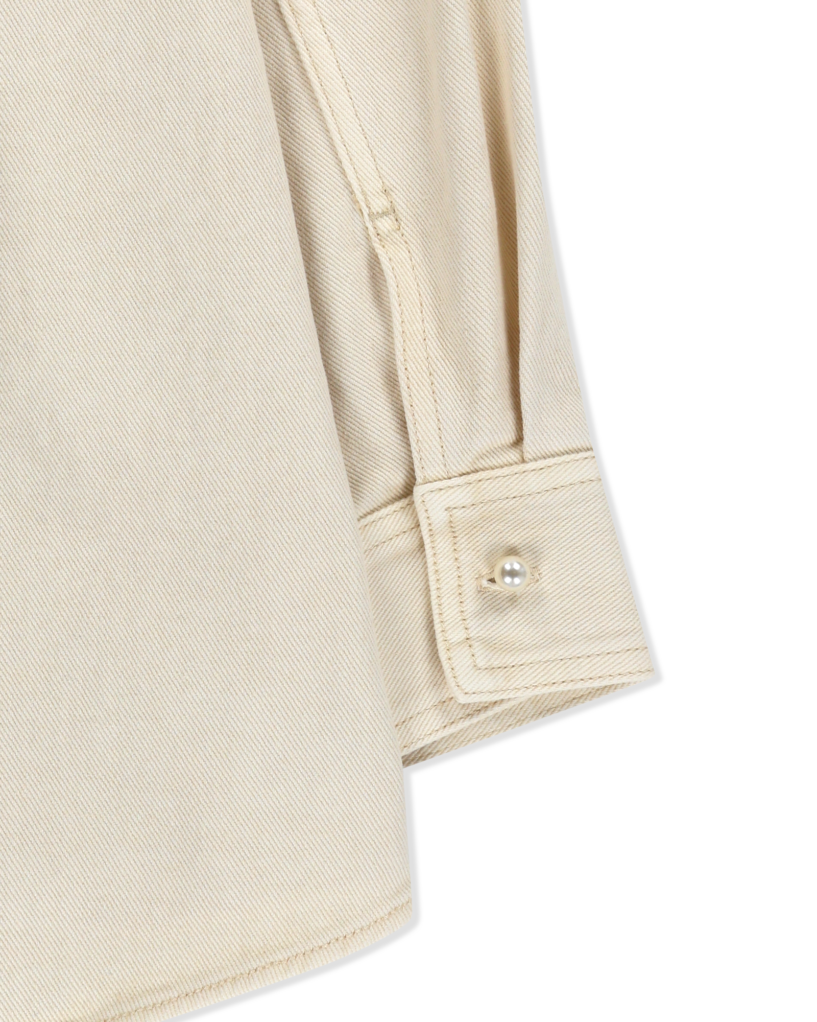 Kimhe Kim - Canvas Painting Shirt (Ivory) product image 5 | TRAB K-Fashion Australia