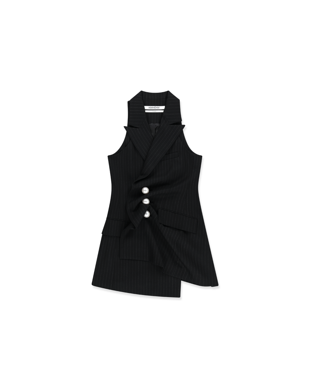 Kimhe Kim - Striped Venus Vest (Black) product image 14 | TRAB K-Fashion Australia