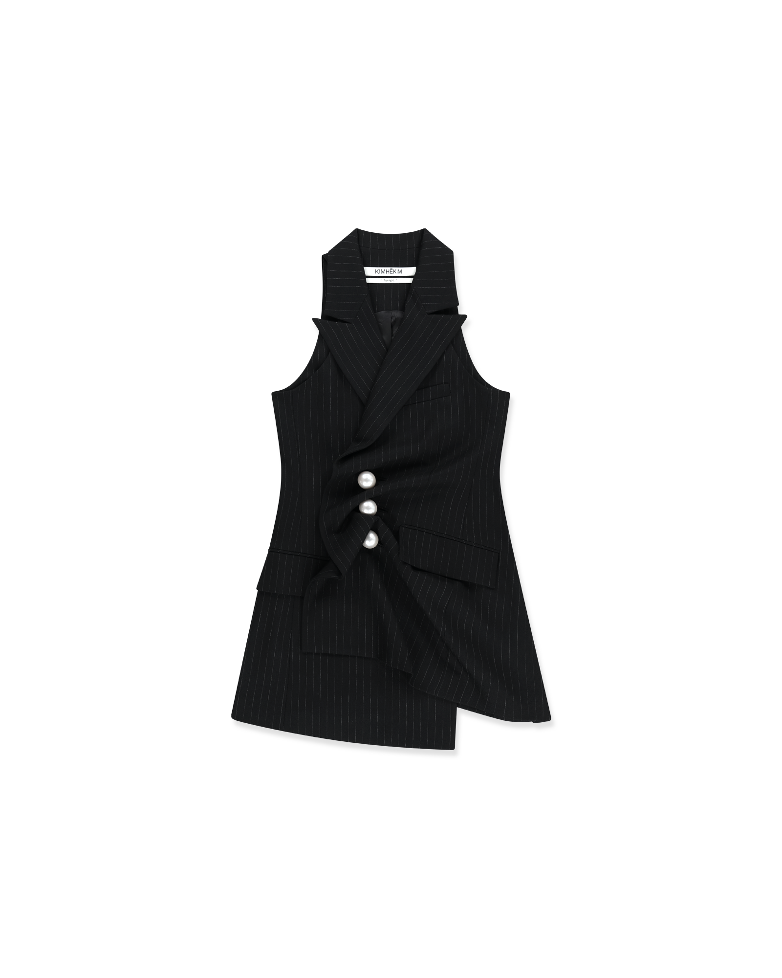 Kimhe Kim - Striped Venus Vest (Black) product image 14 | TRAB K-Fashion Australia