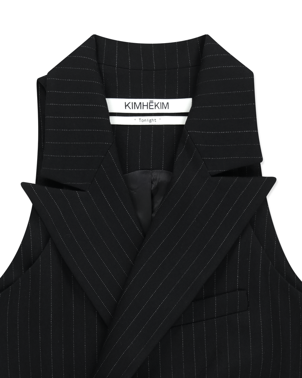 Kimhe Kim - Striped Venus Vest (Black) product image 16 | TRAB K-Fashion Australia