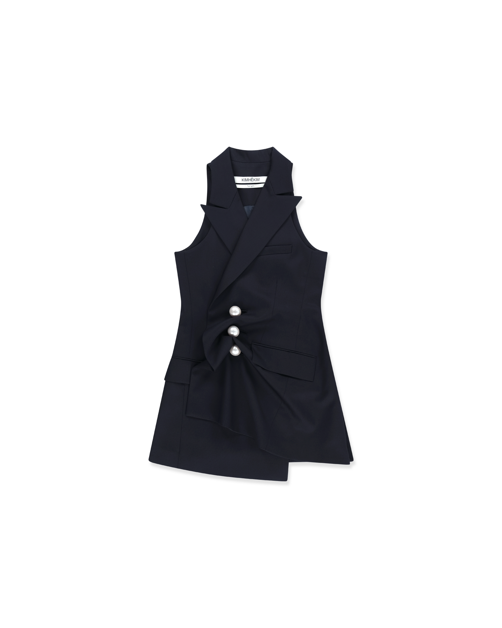Kimhe Kim - Venus Vest (Navy) product image 13 | TRAB K-Fashion Australia