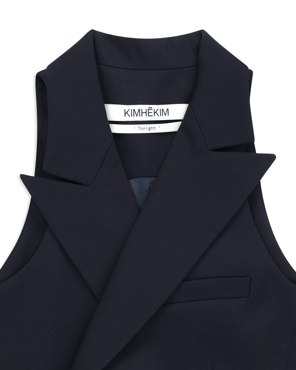 Kimhe Kim - Venus Vest (Navy) product image 15 | TRAB K-Fashion Australia