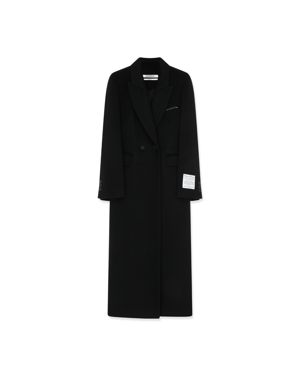 Kimhe Kim - Gabriel Long Coat (Black) product image 14 | TRAB K-Fashion Australia
