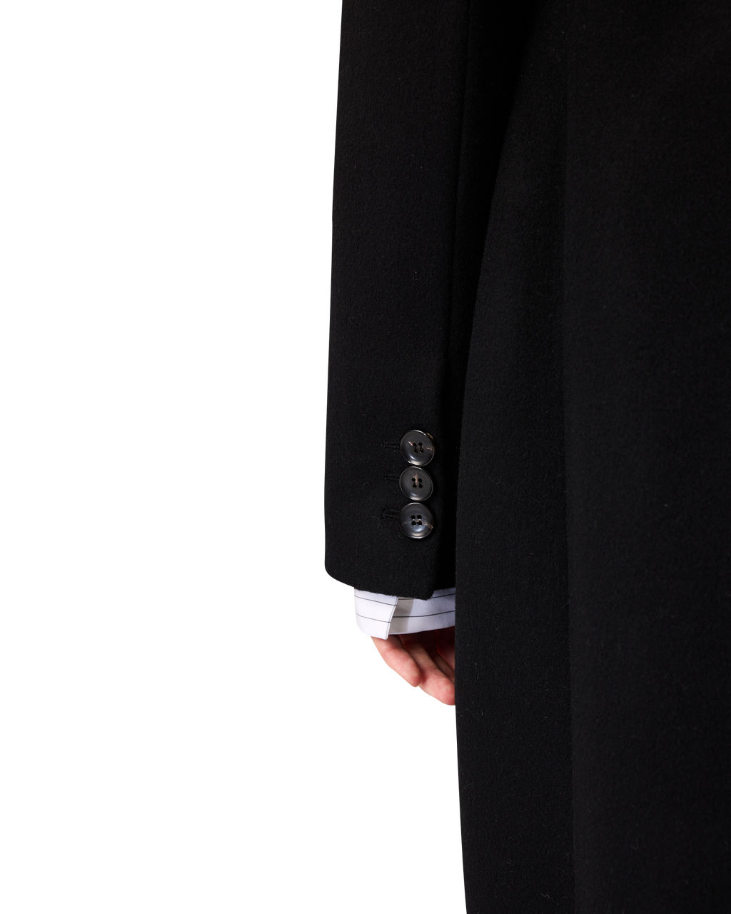 Kimhe Kim - Gabriel Long Coat (Black) product image 11 | TRAB K-Fashion Australia