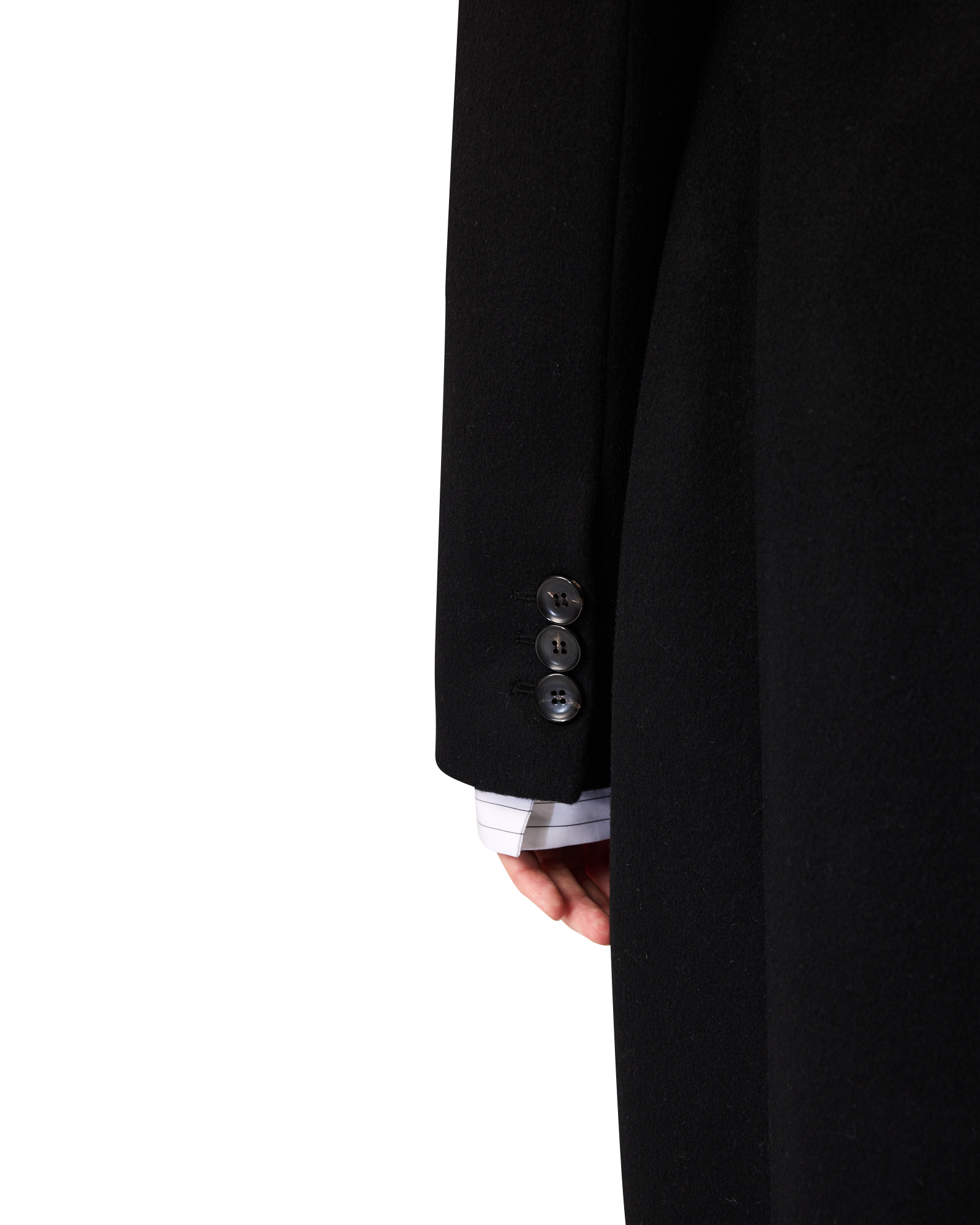 Kimhe Kim - Gabriel Long Coat (Black) product image 11 | TRAB K-Fashion Australia