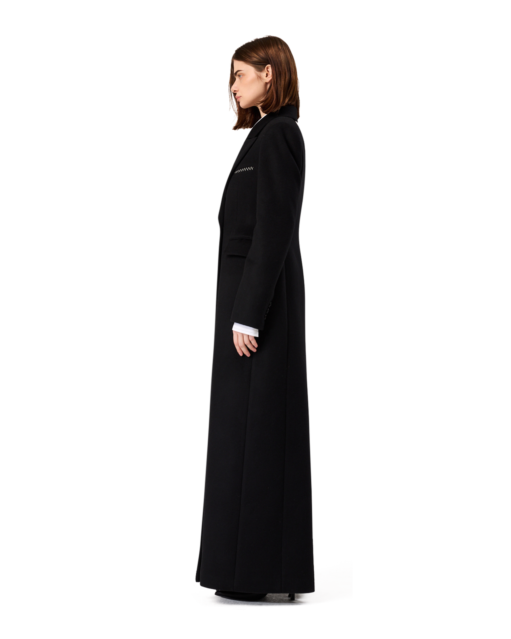 Kimhe Kim - Gabriel Long Coat (Black) product image 4 | TRAB K-Fashion Australia