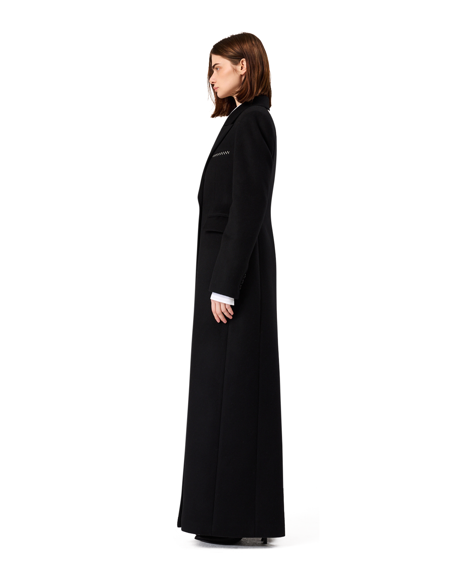 Kimhe Kim - Gabriel Long Coat (Black) product image 4 | TRAB K-Fashion Australia