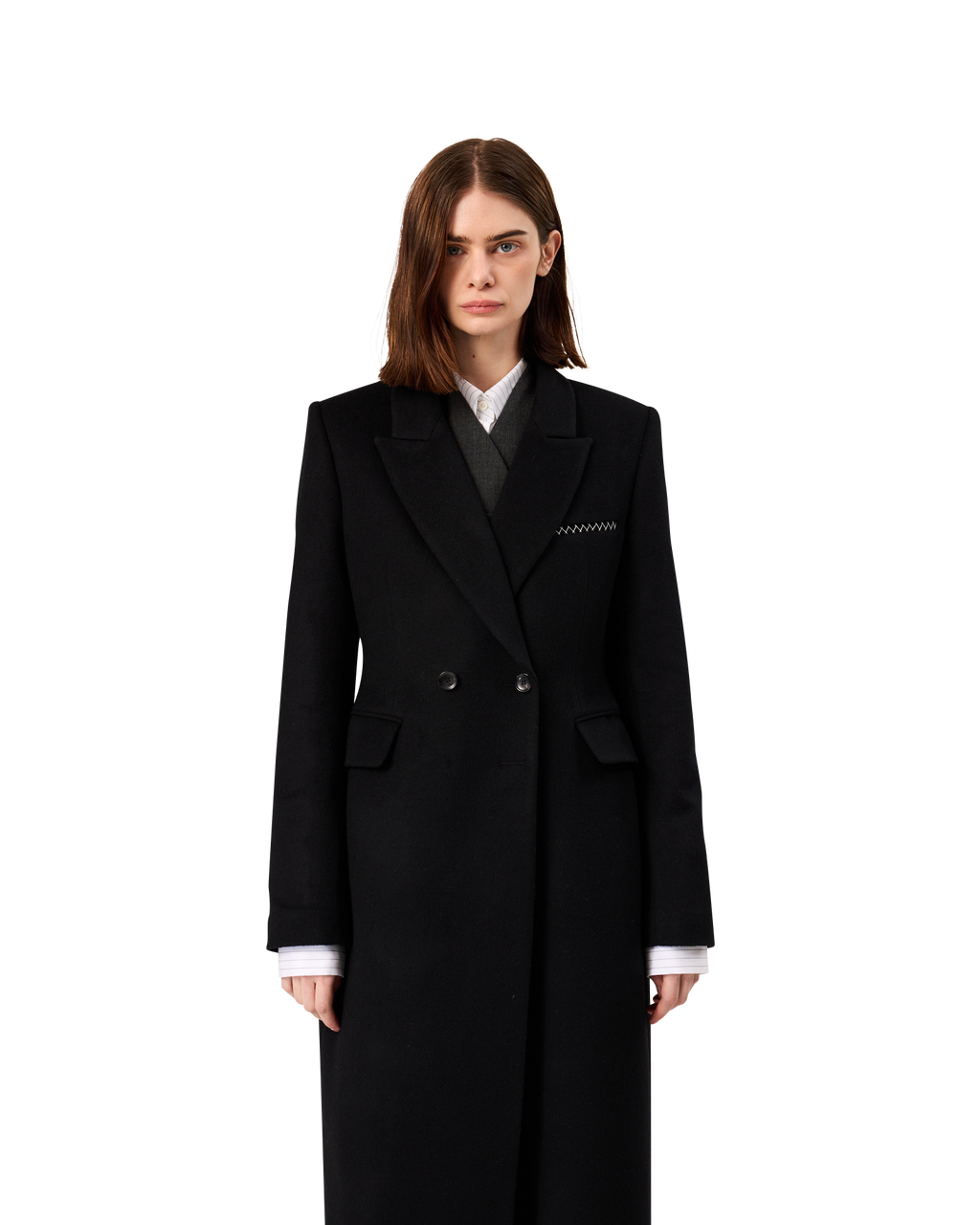 Kimhe Kim - Gabriel Long Coat (Black) product image 7 | TRAB K-Fashion Australia