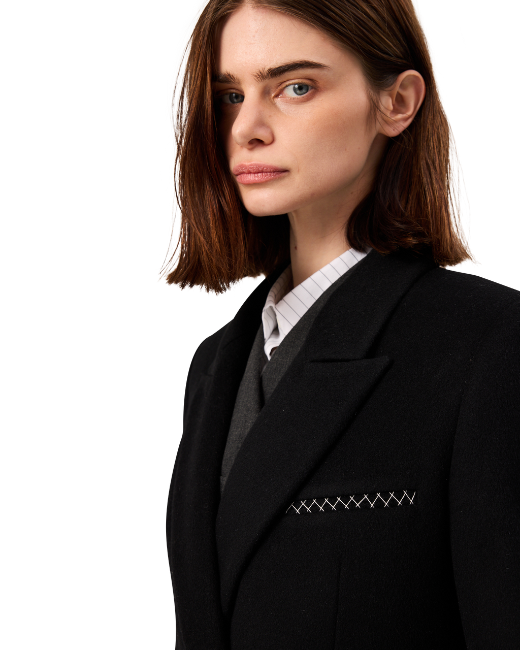 Kimhe Kim - Gabriel Long Coat (Black) product image 9 | TRAB K-Fashion Australia