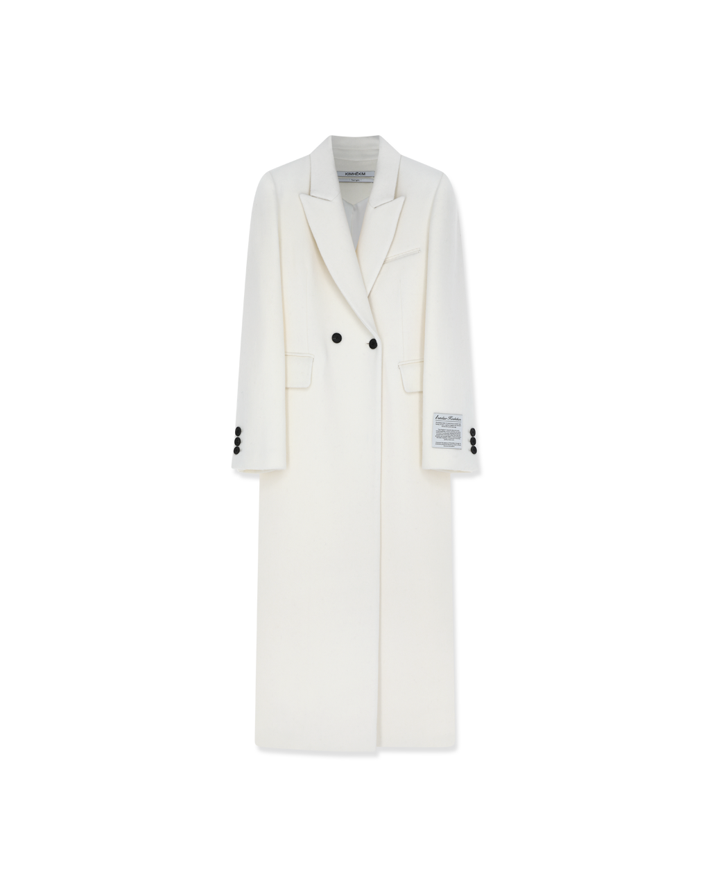 Kimhe Kim - Gabriel Long Coat (Ivory) product image 16 | TRAB K-Fashion Australia