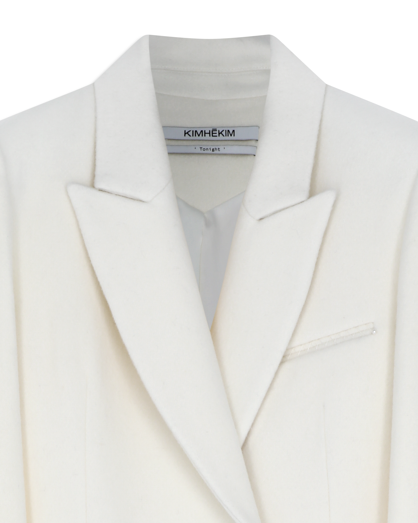 Kimhe Kim - Gabriel Long Coat (Ivory) product image 18 | TRAB K-Fashion Australia