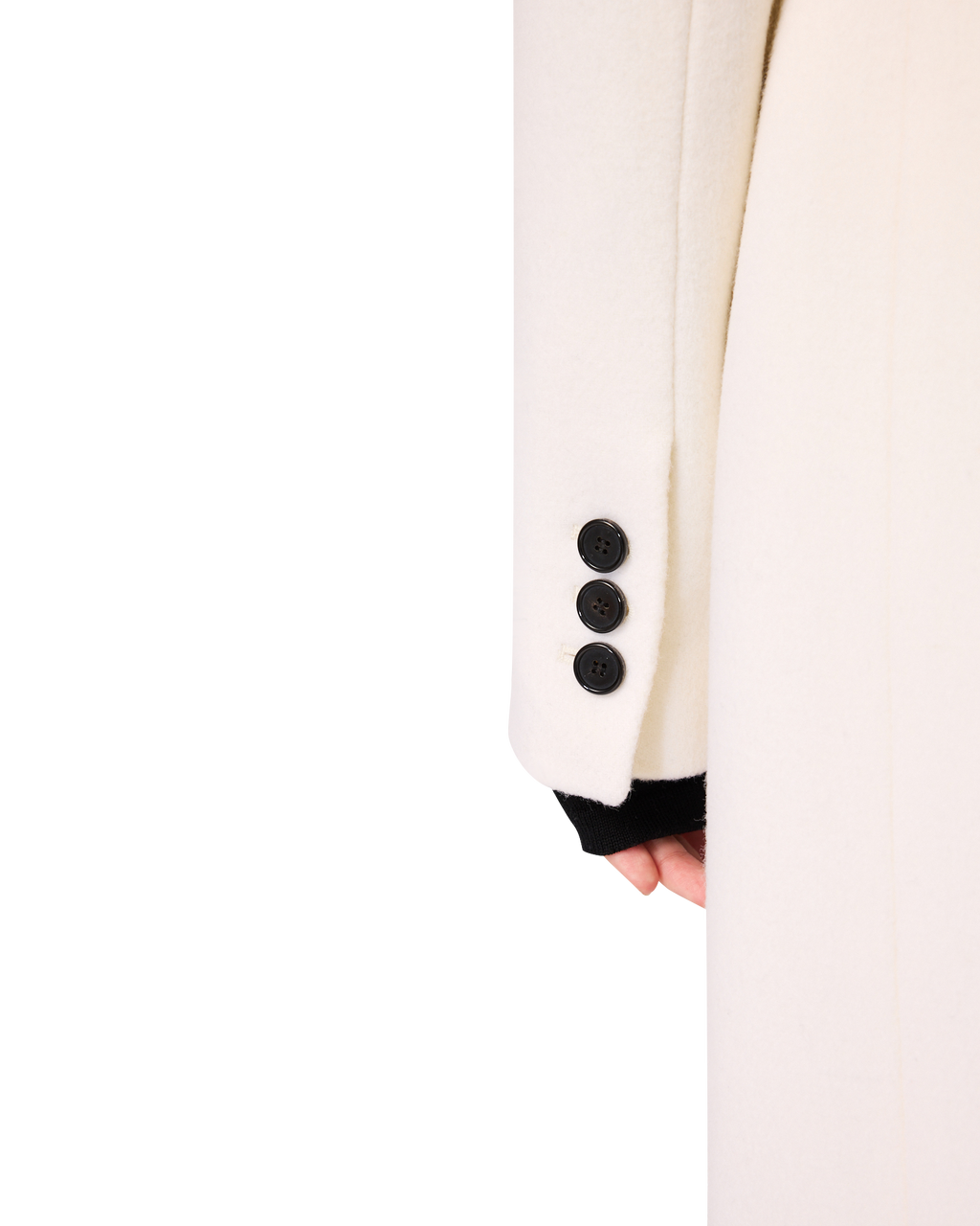 Kimhe Kim - Gabriel Long Coat (Ivory) product image 12 | TRAB K-Fashion Australia