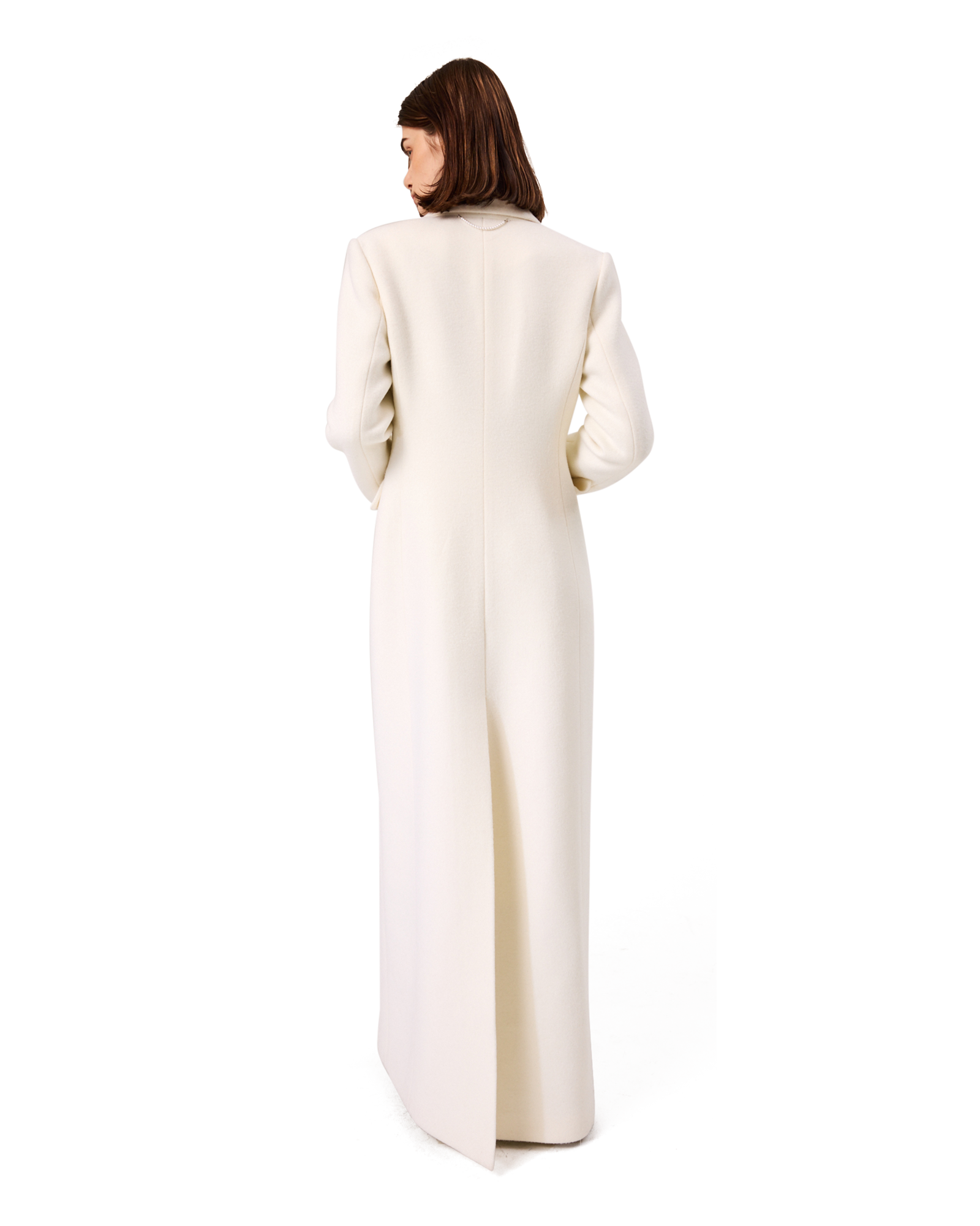 Kimhe Kim - Gabriel Long Coat (Ivory) product image 14 | TRAB K-Fashion Australia