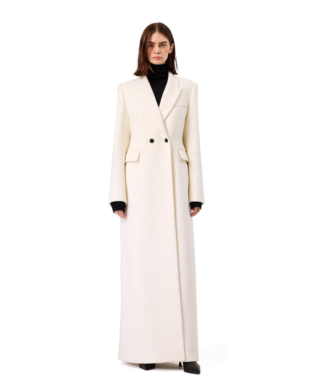 Kimhe Kim - Gabriel Long Coat (Ivory) product image 2 | TRAB K-Fashion Australia