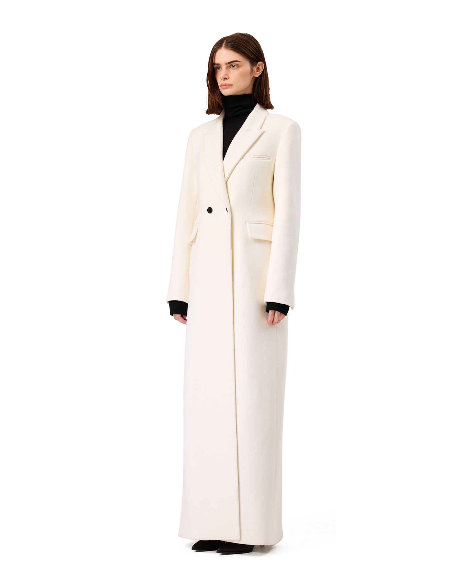Kimhe Kim - Gabriel Long Coat (Ivory) product image 3 | TRAB K-Fashion Australia