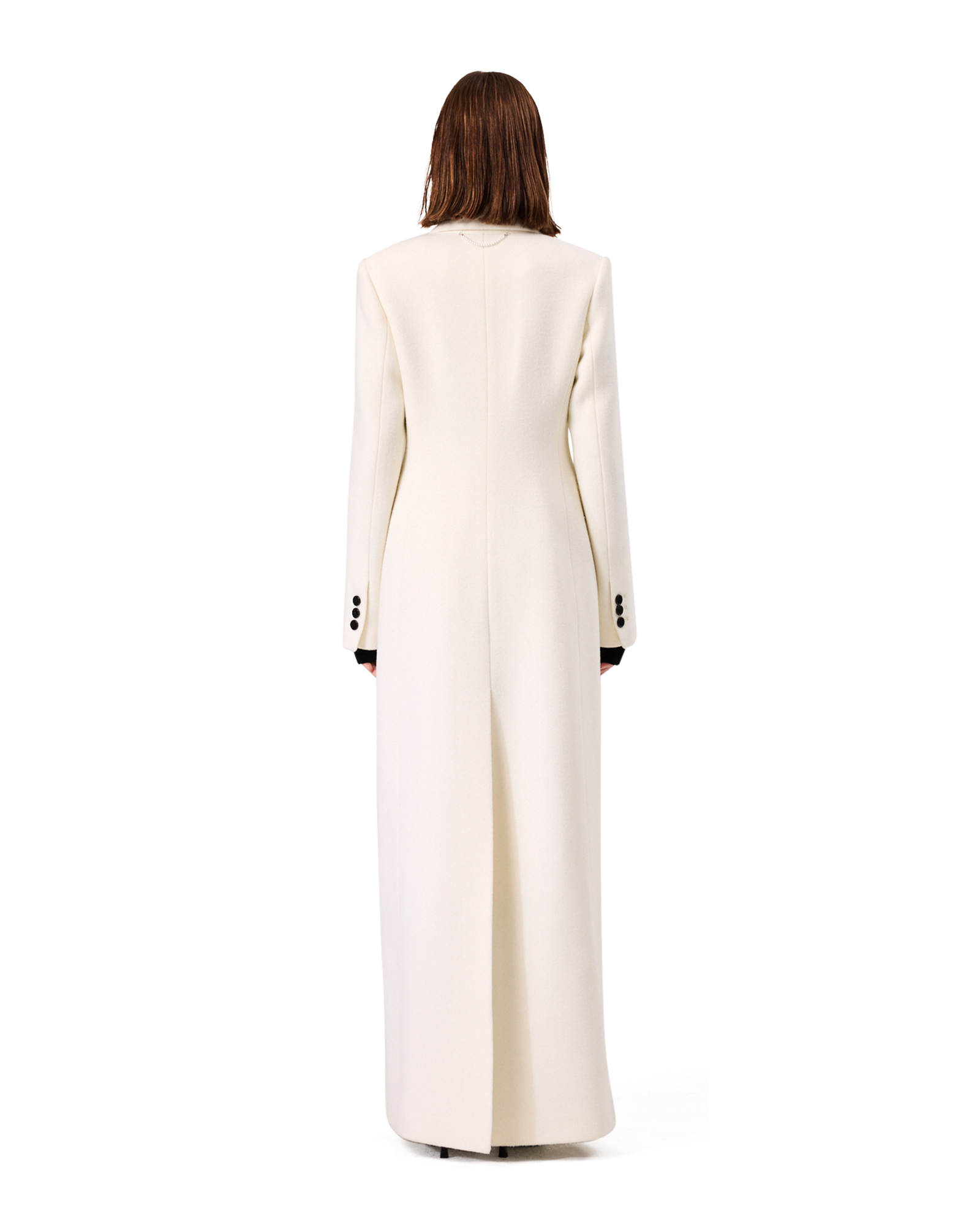 Kimhe Kim - Gabriel Long Coat (Ivory) product image 5 | TRAB K-Fashion Australia