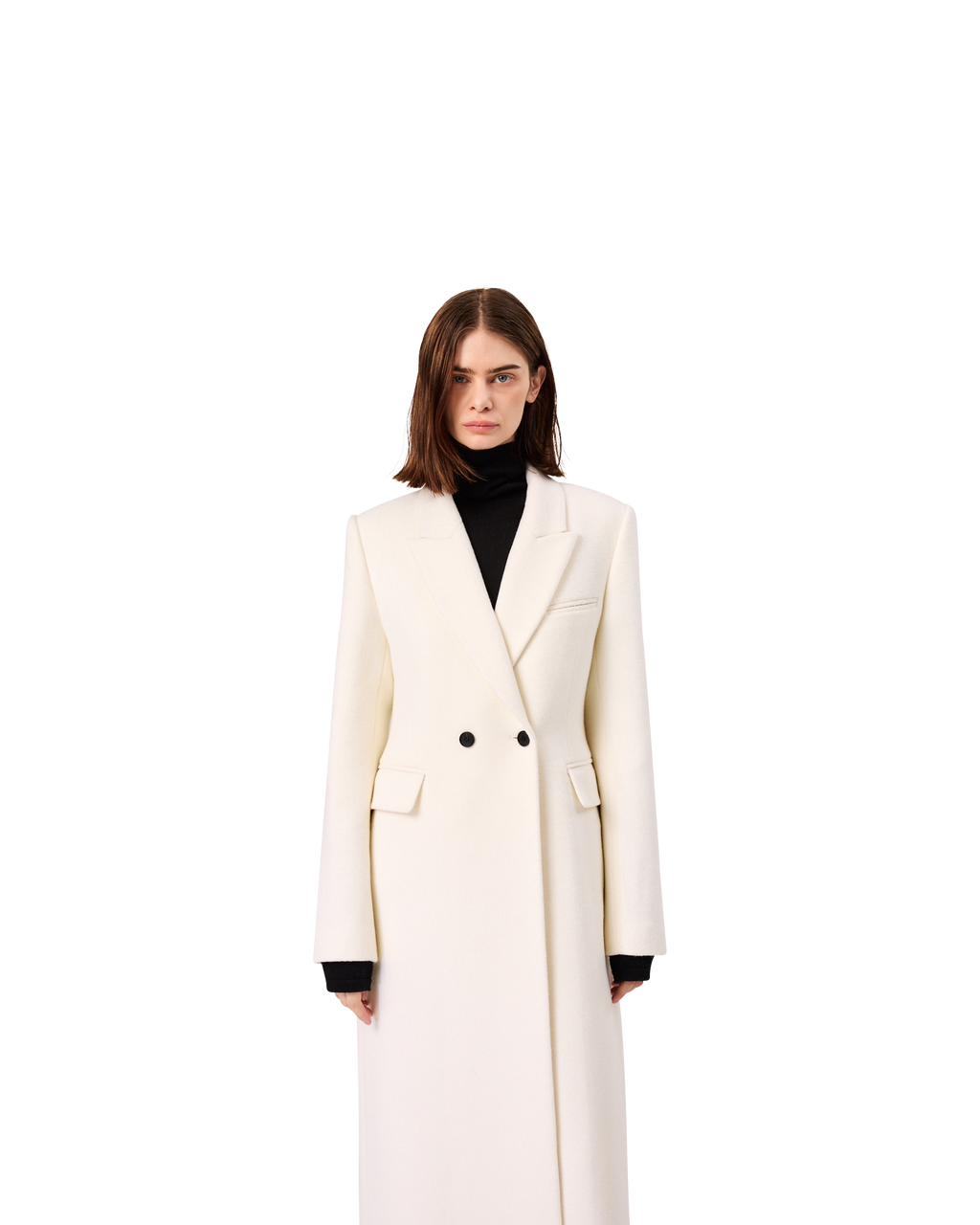Kimhe Kim - Gabriel Long Coat (Ivory) product image 7 | TRAB K-Fashion Australia