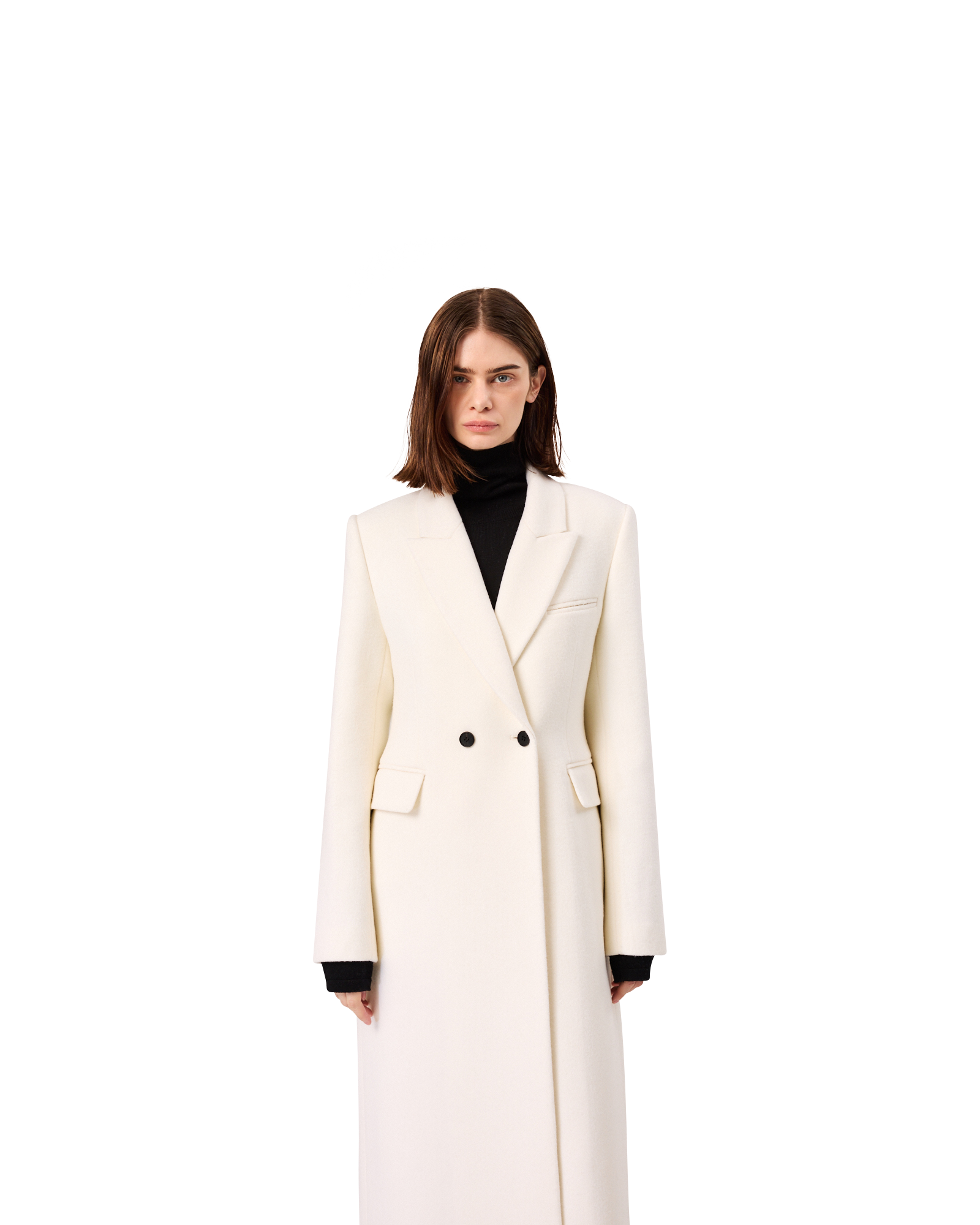 Kimhe Kim - Gabriel Long Coat (Ivory) product image 7 | TRAB K-Fashion Australia