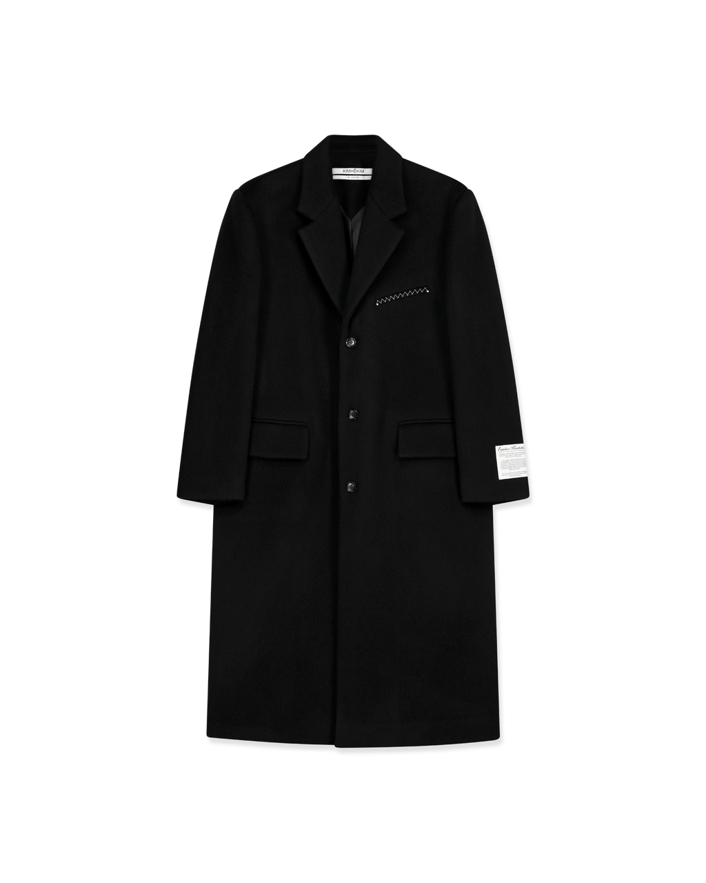 Kimhe Kim - Daniel Single Coat (Black) product image 1 | TRAB K-Fashion Australia