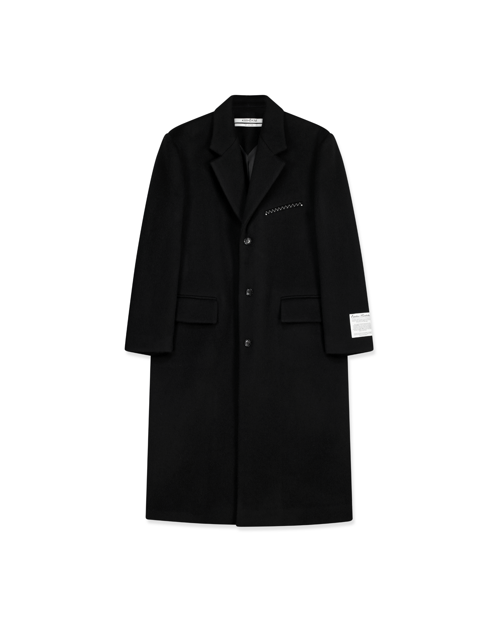 Kimhe Kim - Daniel Single Coat (Black) product image 1 | TRAB K-Fashion Australia