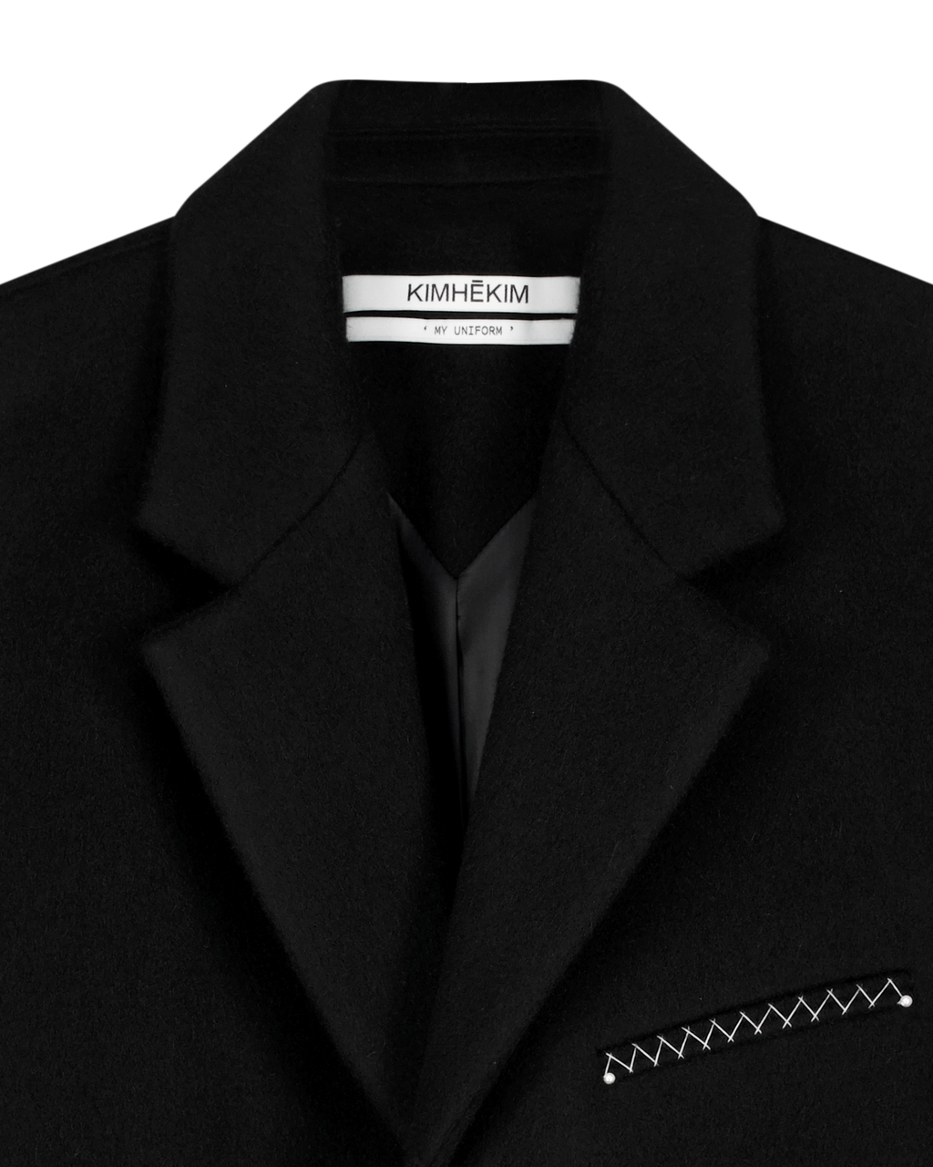 Kimhe Kim - Daniel Single Coat (Black) product image 3 | TRAB K-Fashion Australia