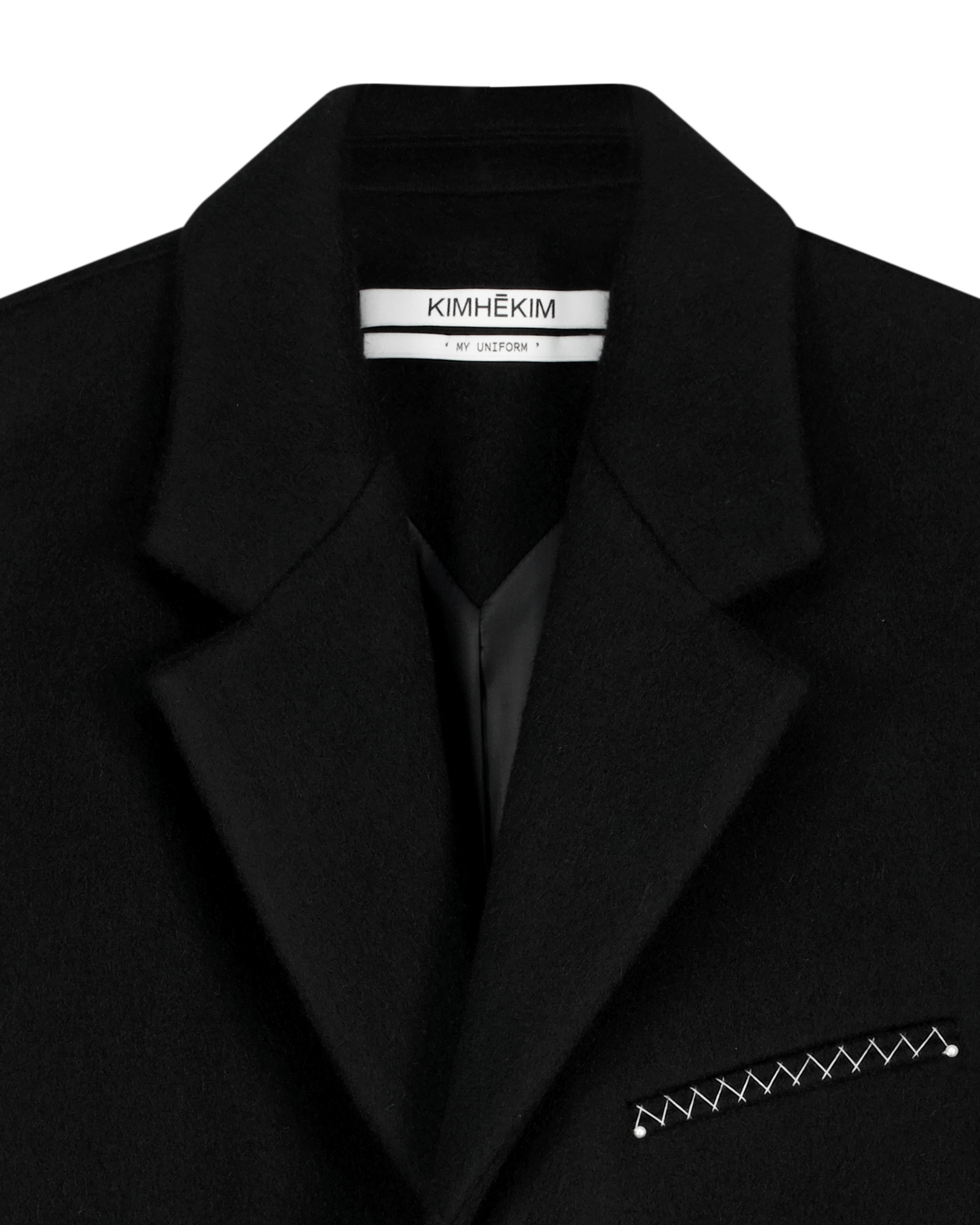 Kimhe Kim - Daniel Single Coat (Black) product image 3 | TRAB K-Fashion Australia