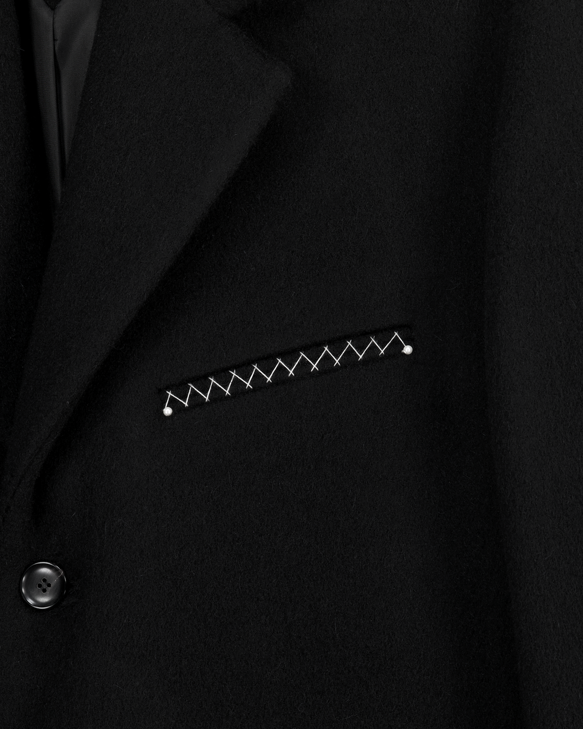Kimhe Kim - Daniel Single Coat (Black) product image 4 | TRAB K-Fashion Australia