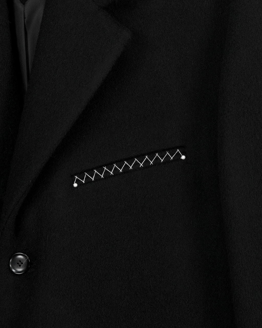 Kimhe Kim - Daniel Single Coat (Black) product image 4 | TRAB K-Fashion Australia