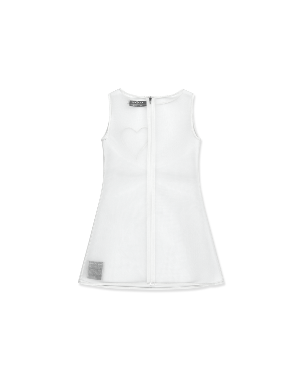 Kimhe Kim - Hanii Heart Mini Dress (White) product image 14 | TRAB K-Fashion Australia
