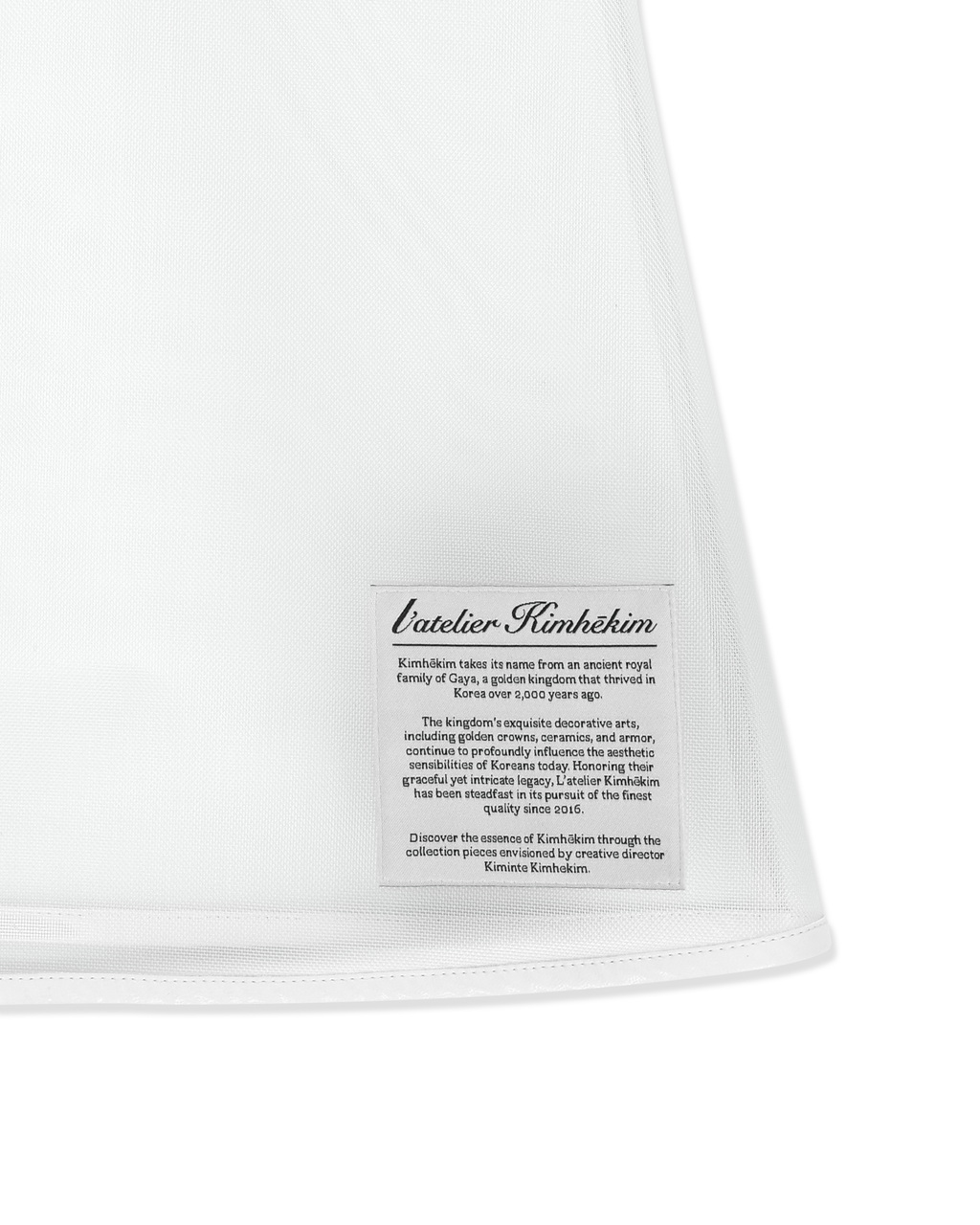 Kimhe Kim - Hanii Heart Mini Dress (White) product image 16 | TRAB K-Fashion Australia