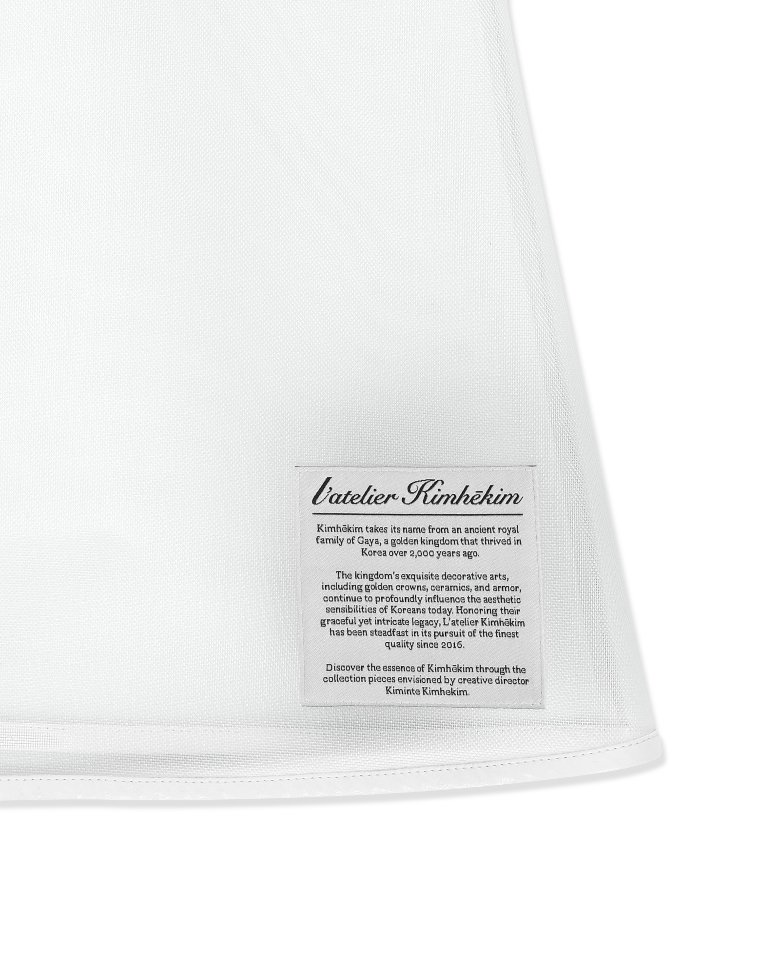 Kimhe Kim - Hanii Heart Mini Dress (White) product image 16 | TRAB K-Fashion Australia