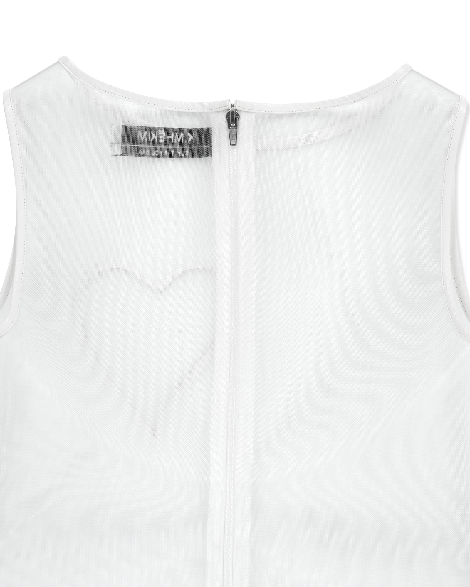 Kimhe Kim - Hanii Heart Mini Dress (White) product image 17 | TRAB K-Fashion Australia