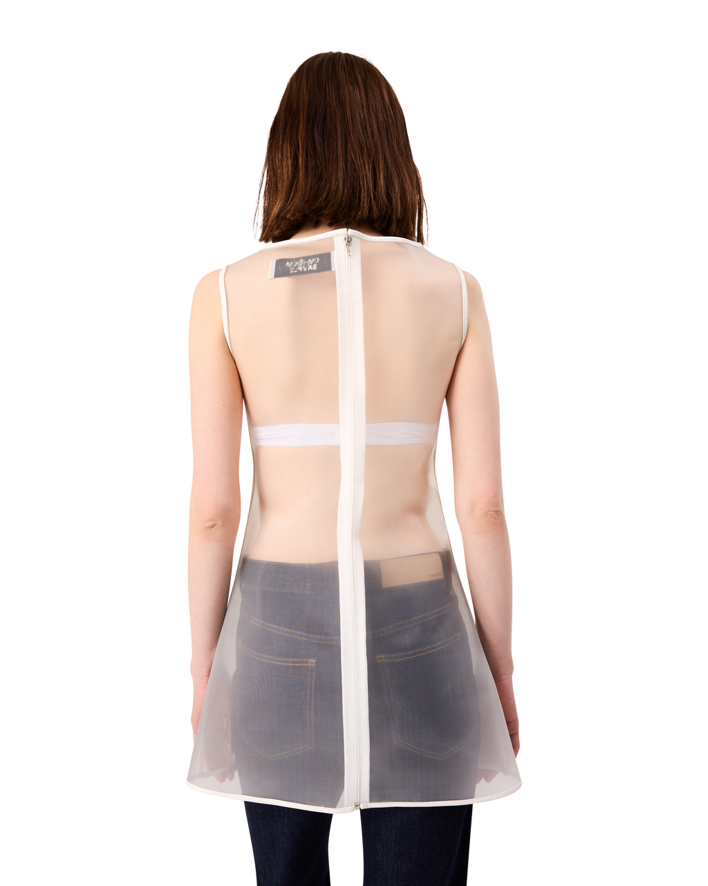 Kimhe Kim - Hanii Heart Mini Dress (White) product image 11 | TRAB K-Fashion Australia