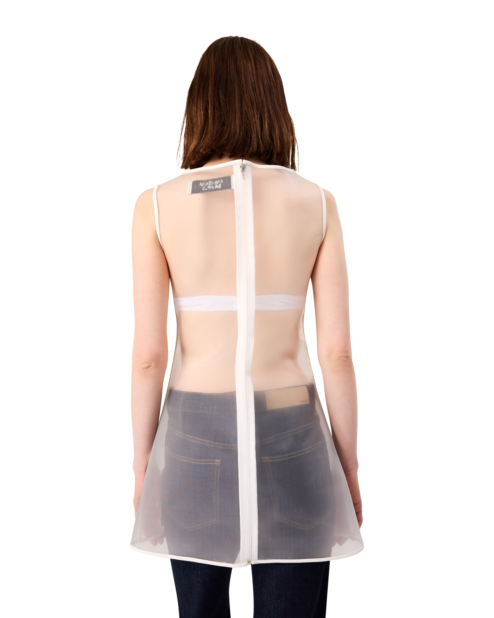 Kimhe Kim - Hanii Heart Mini Dress (White) product image 11 | TRAB K-Fashion Australia