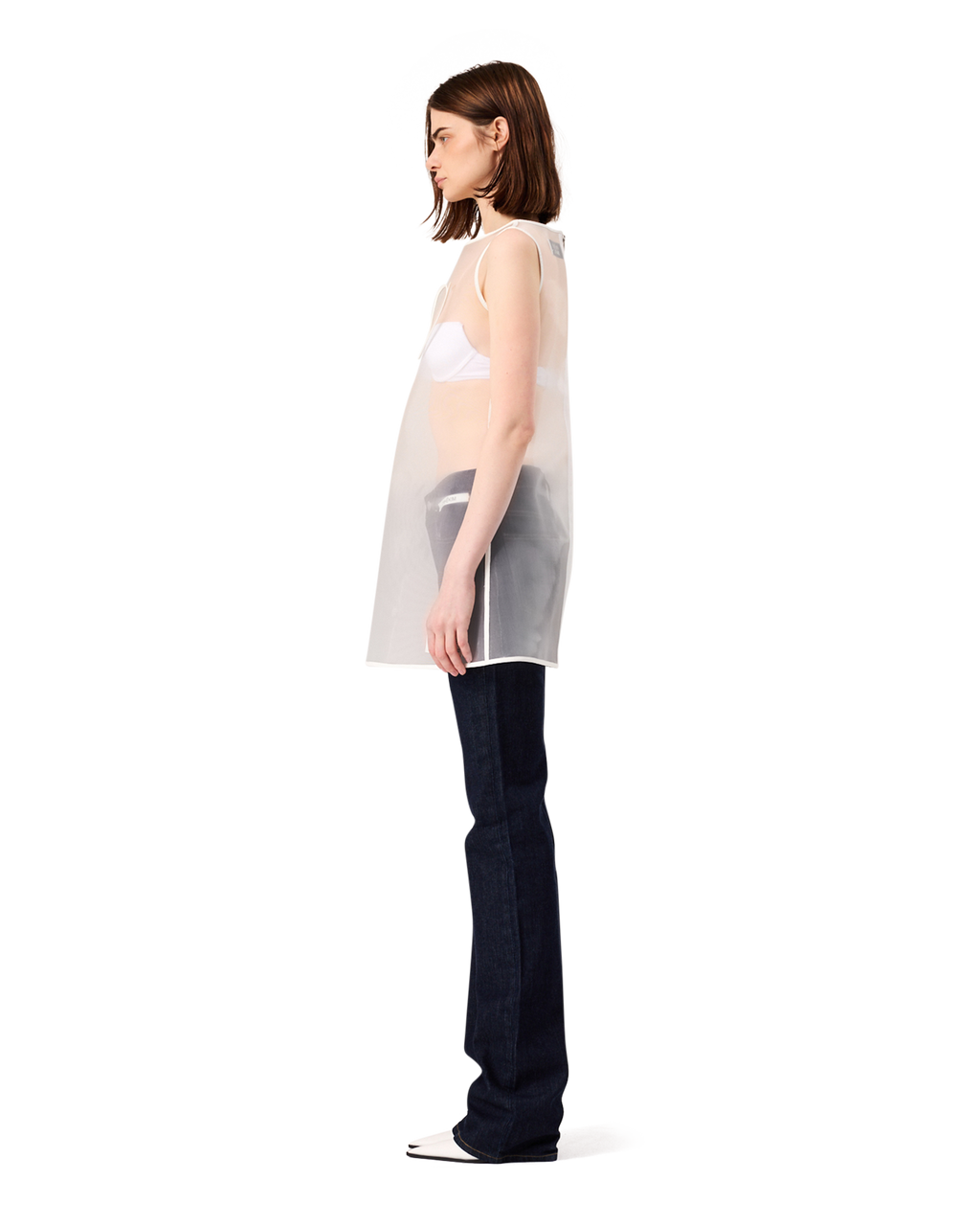 Kimhe Kim - Hanii Heart Mini Dress (White) product image 4 | TRAB K-Fashion Australia