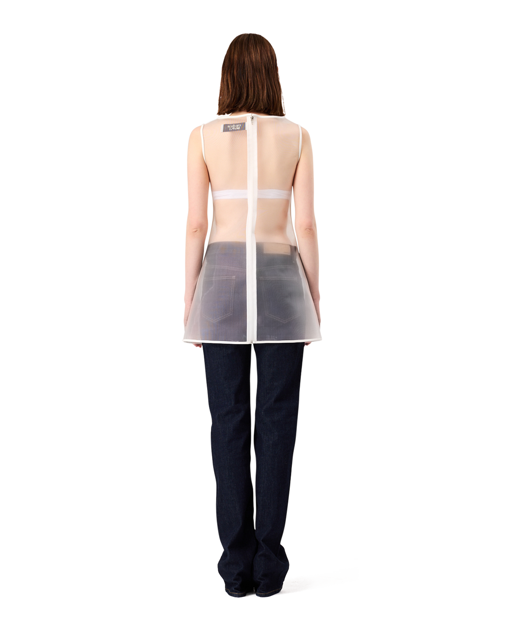 Kimhe Kim - Hanii Heart Mini Dress (White) product image 5 | TRAB K-Fashion Australia