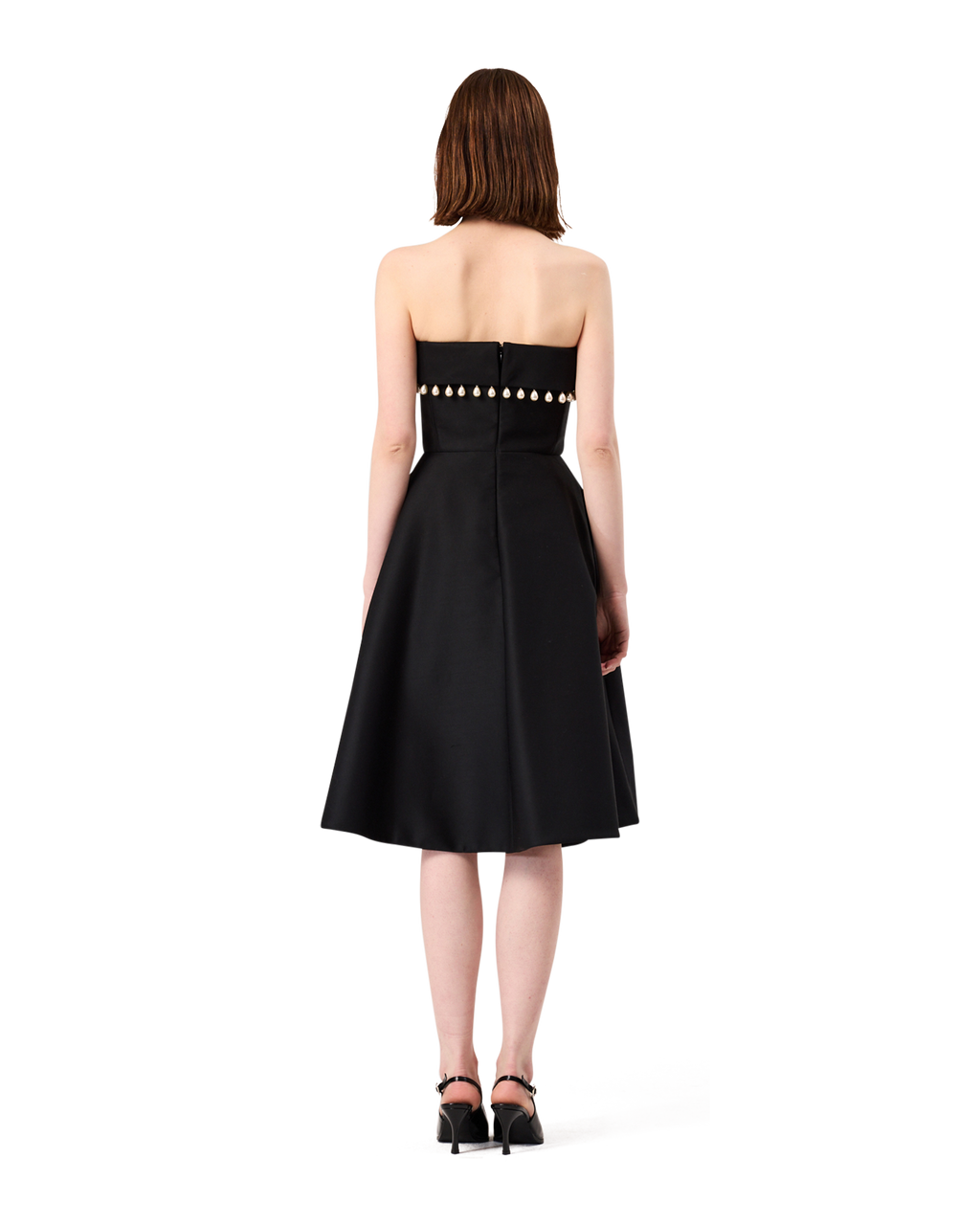 Kimhe Kim - Pearl Embellished Neo Emma Dress (Black) product image 5 | TRAB K-Fashion Australia