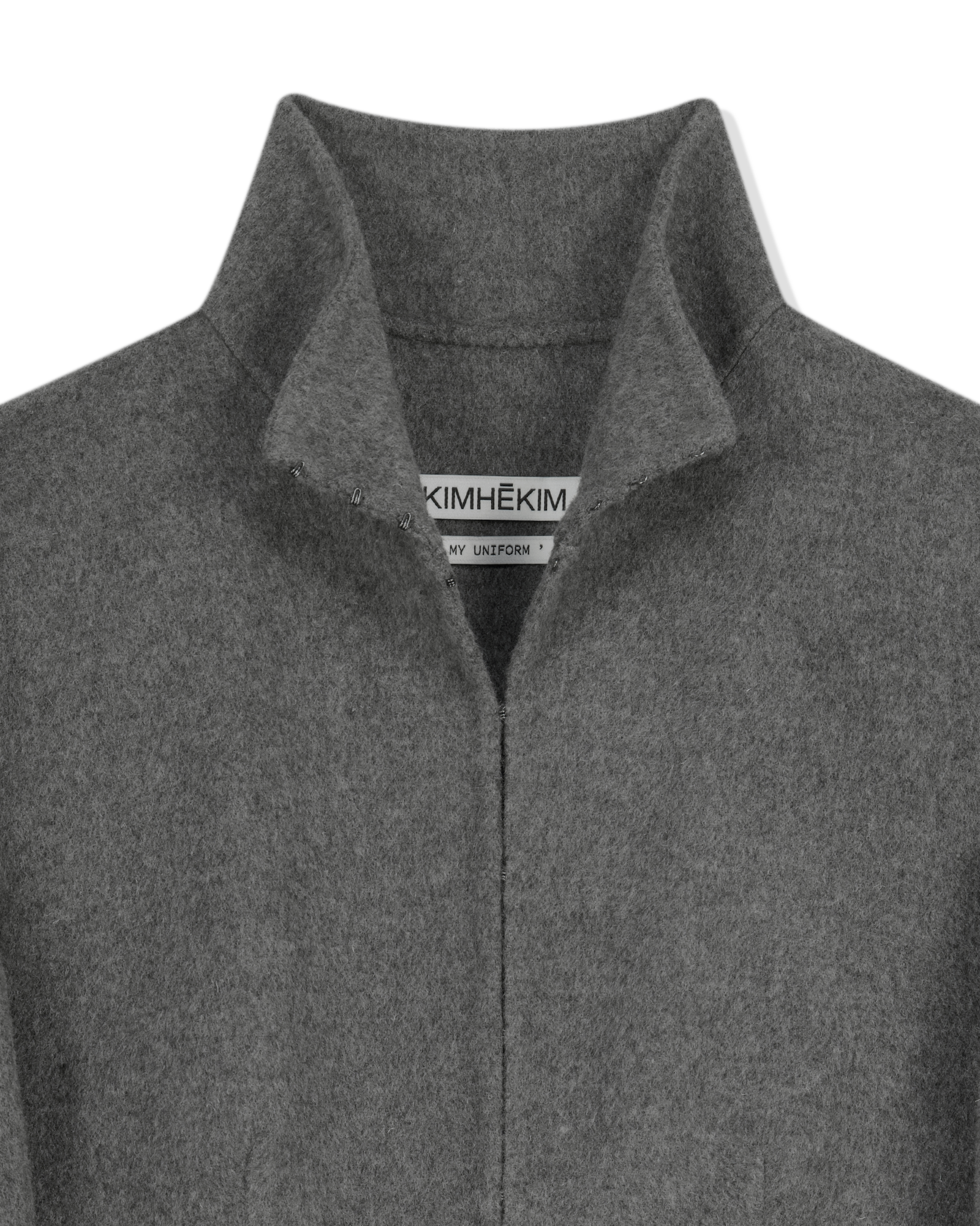 Kimhe Kim - Stockman Cashmere Jacket (Grey) product image 15 | TRAB K-Fashion Australia