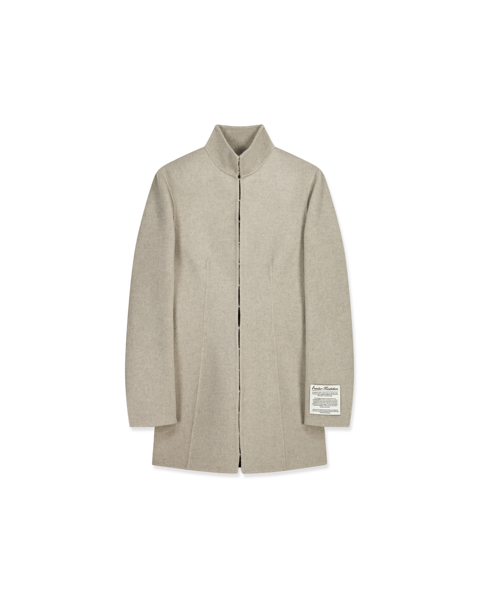 Kimhe Kim - Stockman Cashmere Jacket (Light Grey) product image 12 | TRAB K-Fashion Australia