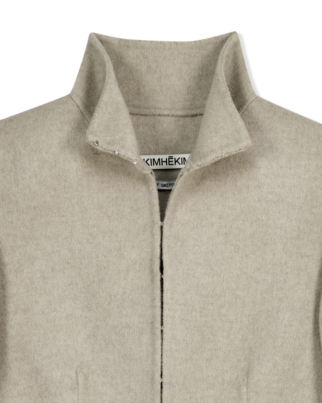 Kimhe Kim - Stockman Cashmere Jacket (Light Grey) product image 14 | TRAB K-Fashion Australia