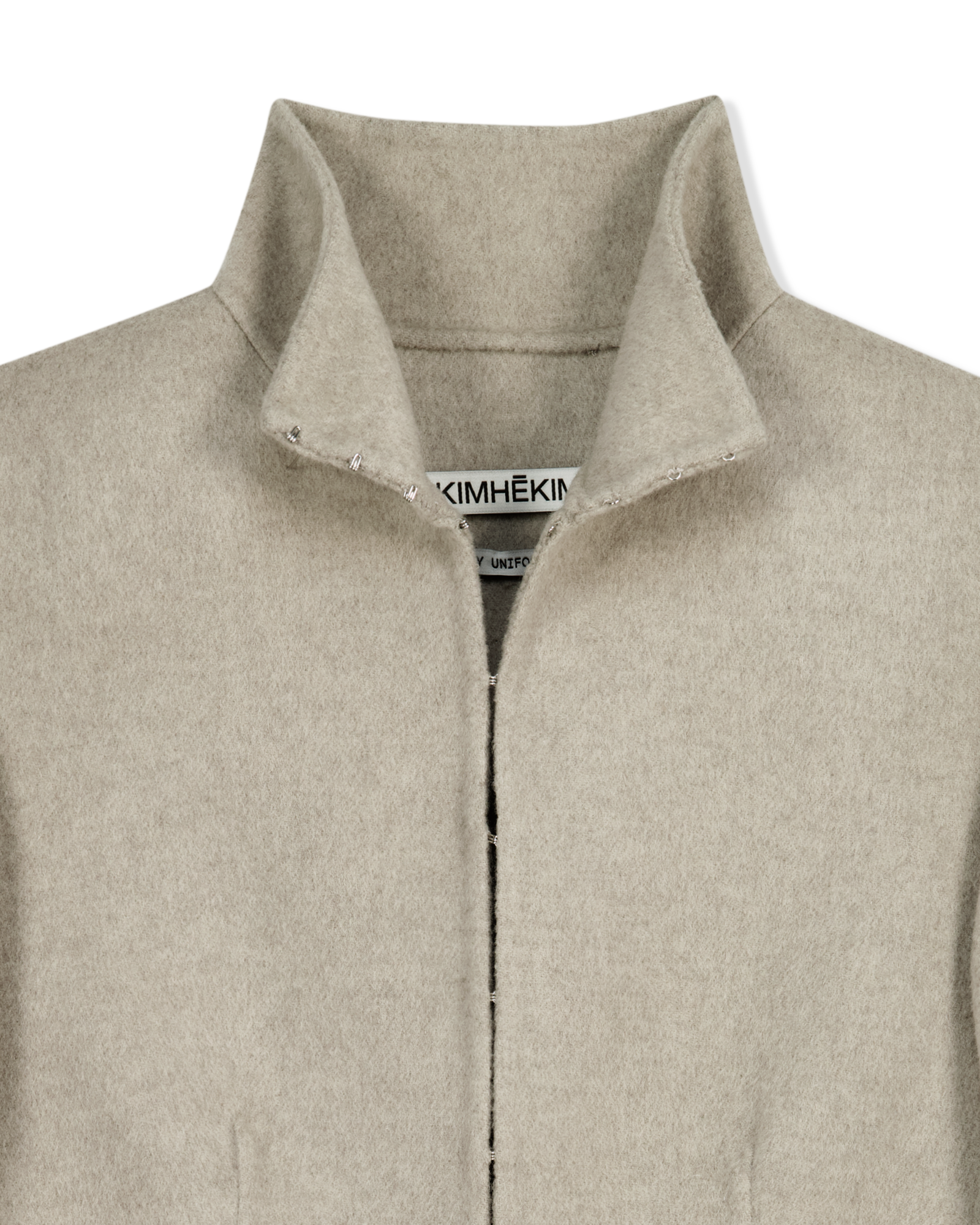 Kimhe Kim - Stockman Cashmere Jacket (Light Grey) product image 14 | TRAB K-Fashion Australia