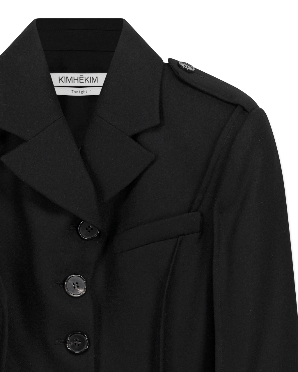 Kimhe Kim - Blake Single Jacket (Black) product image 3 | TRAB K-Fashion Australia