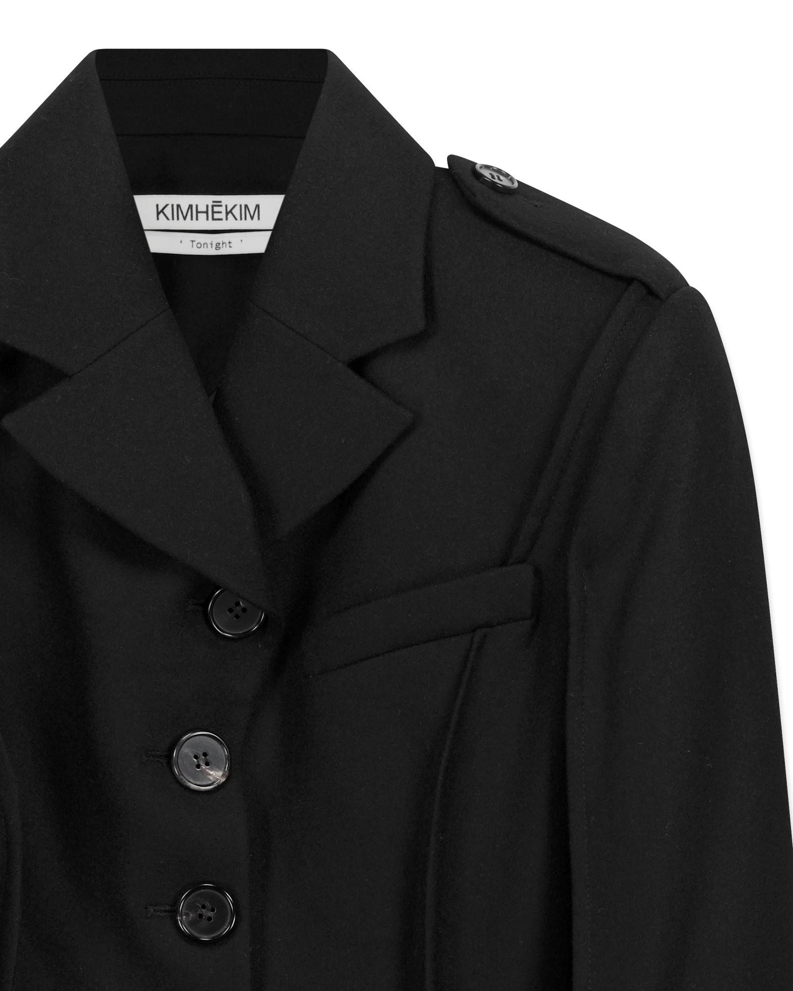 Kimhe Kim - Blake Single Jacket (Black) product image 3 | TRAB K-Fashion Australia
