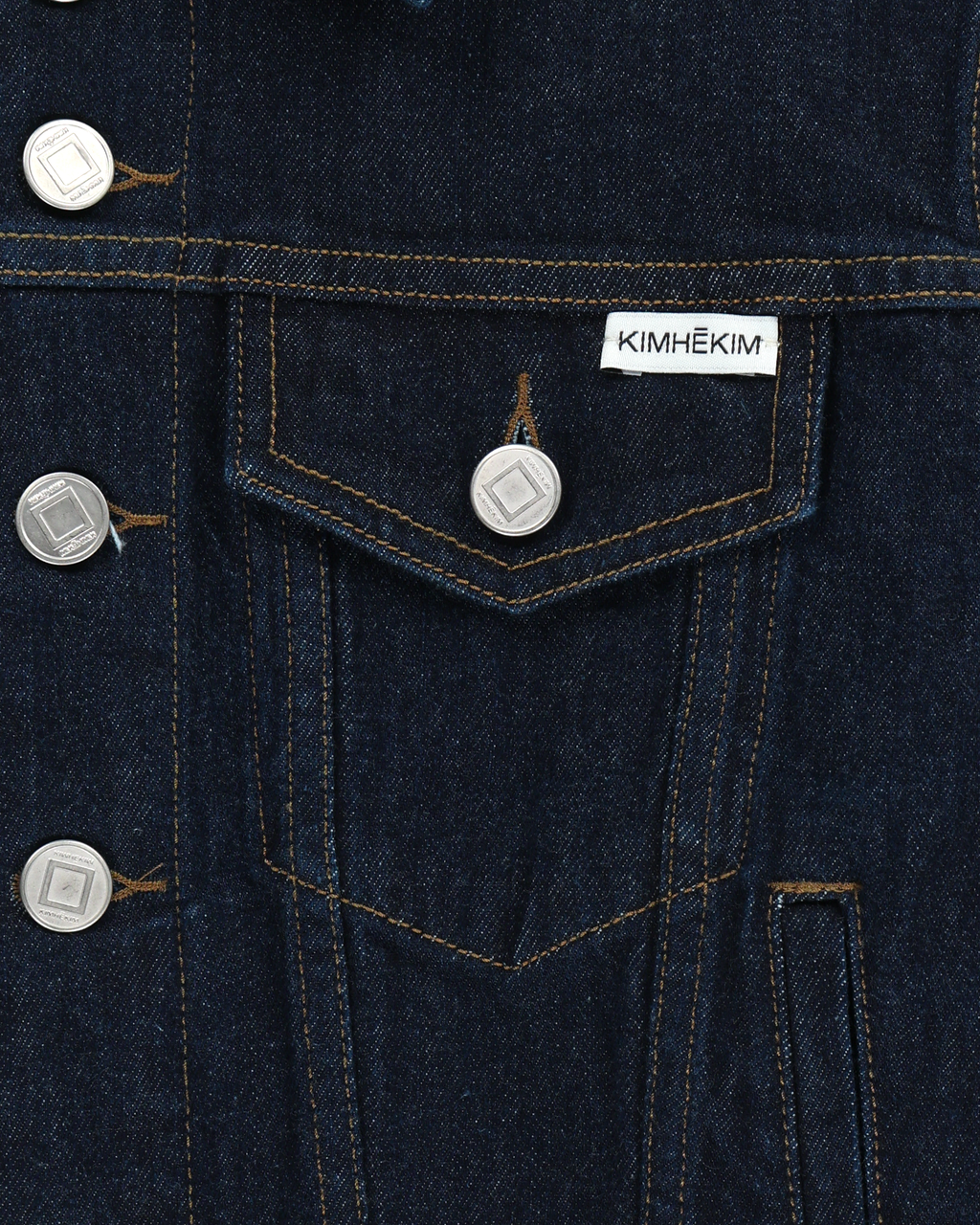 Kimhe Kim - Lesley Denim Cropped Jacket (Indigo Blue) product image 14 | TRAB K-Fashion Australia