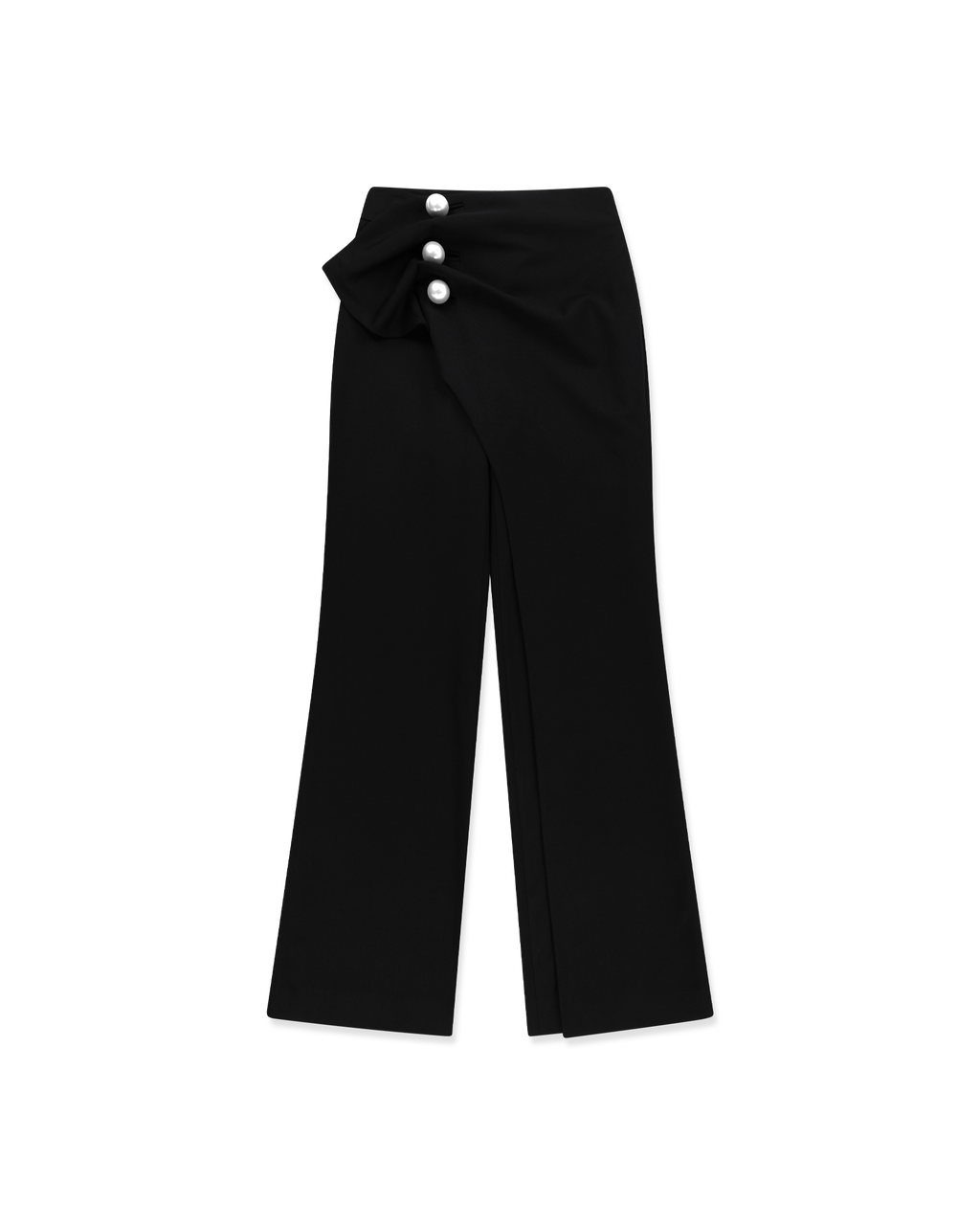 Kimhe Kim - Venus Wrap Pants (Black) product image 1 | TRAB K-Fashion Australia