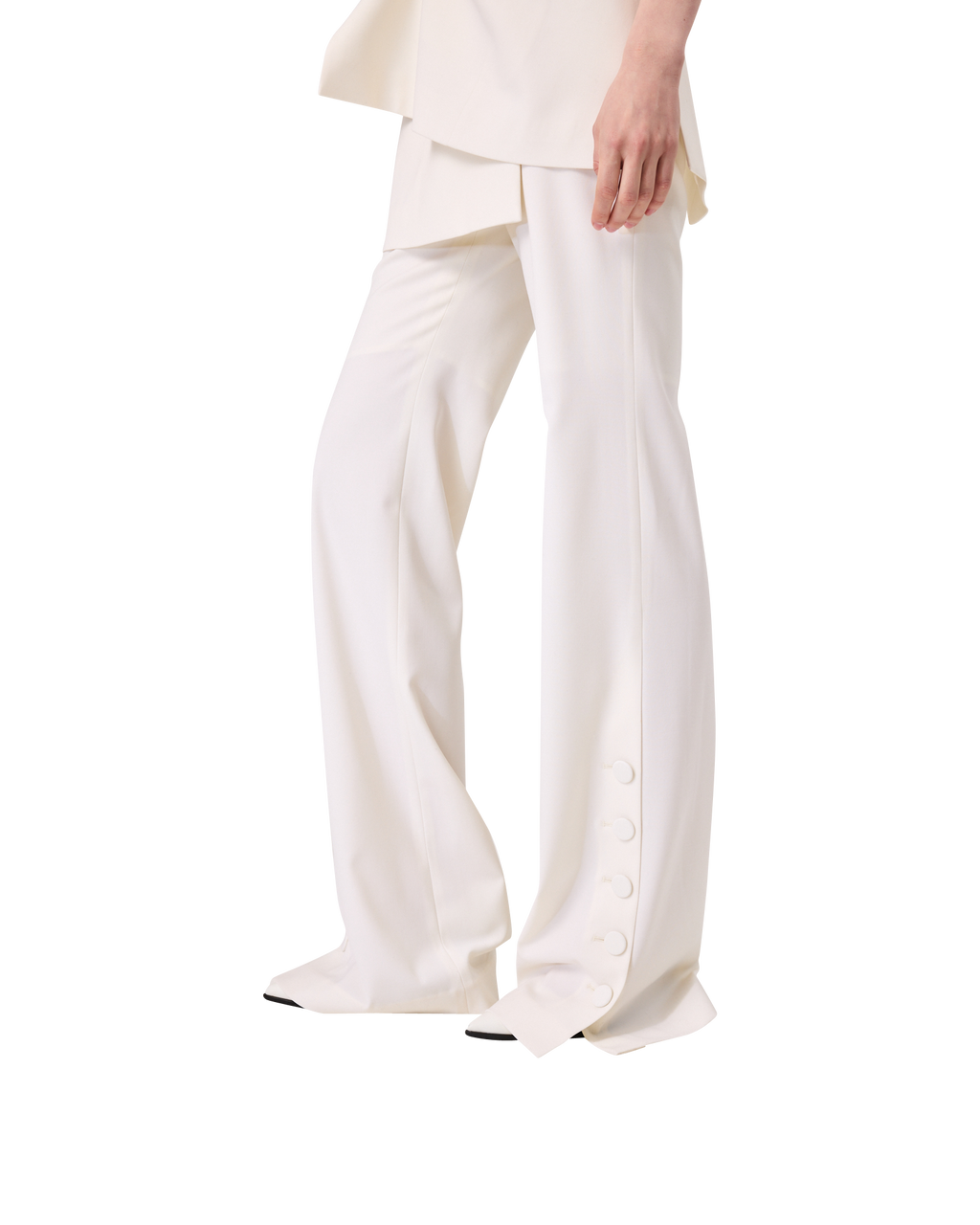 Kimhe Kim - Gabriel Pants (White) product image 8 | TRAB K-Fashion Australia